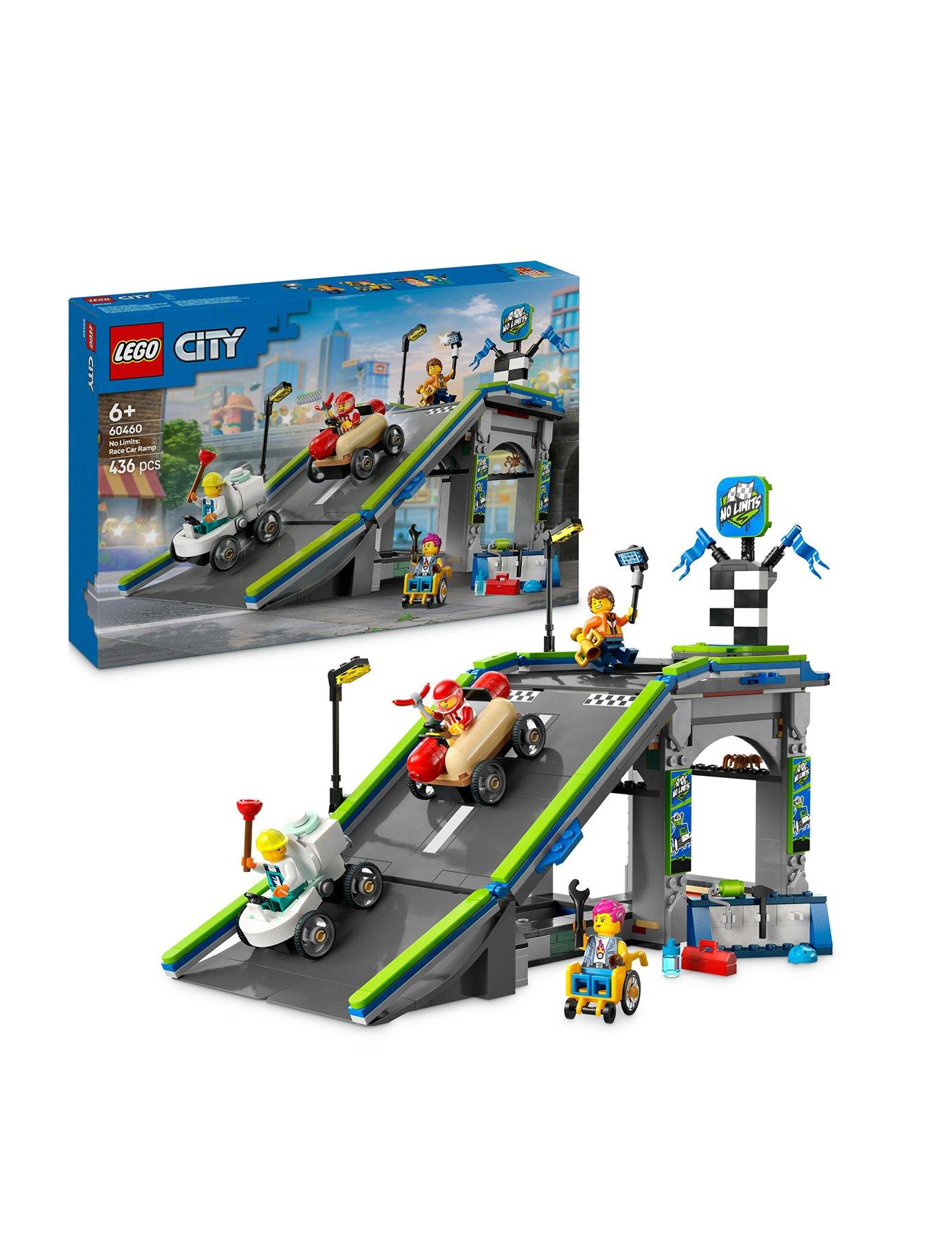 Image of LEGO City No Limits: Race Car Ramp Track Set 60460
