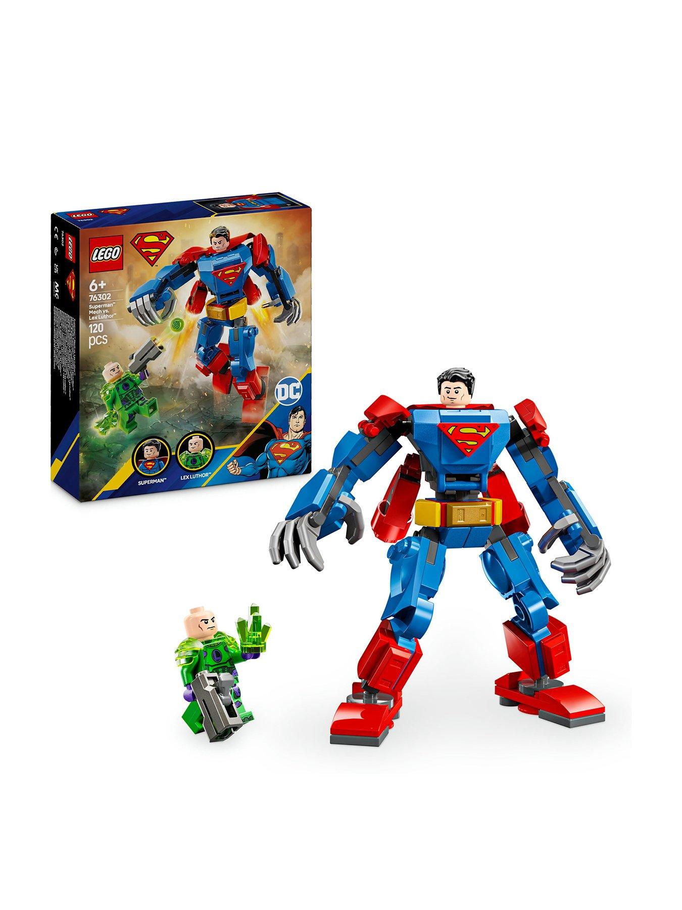 Image 1 of 8 of LEGO DC Super Heroes Superman Mech vs. Lex Luthor 76302