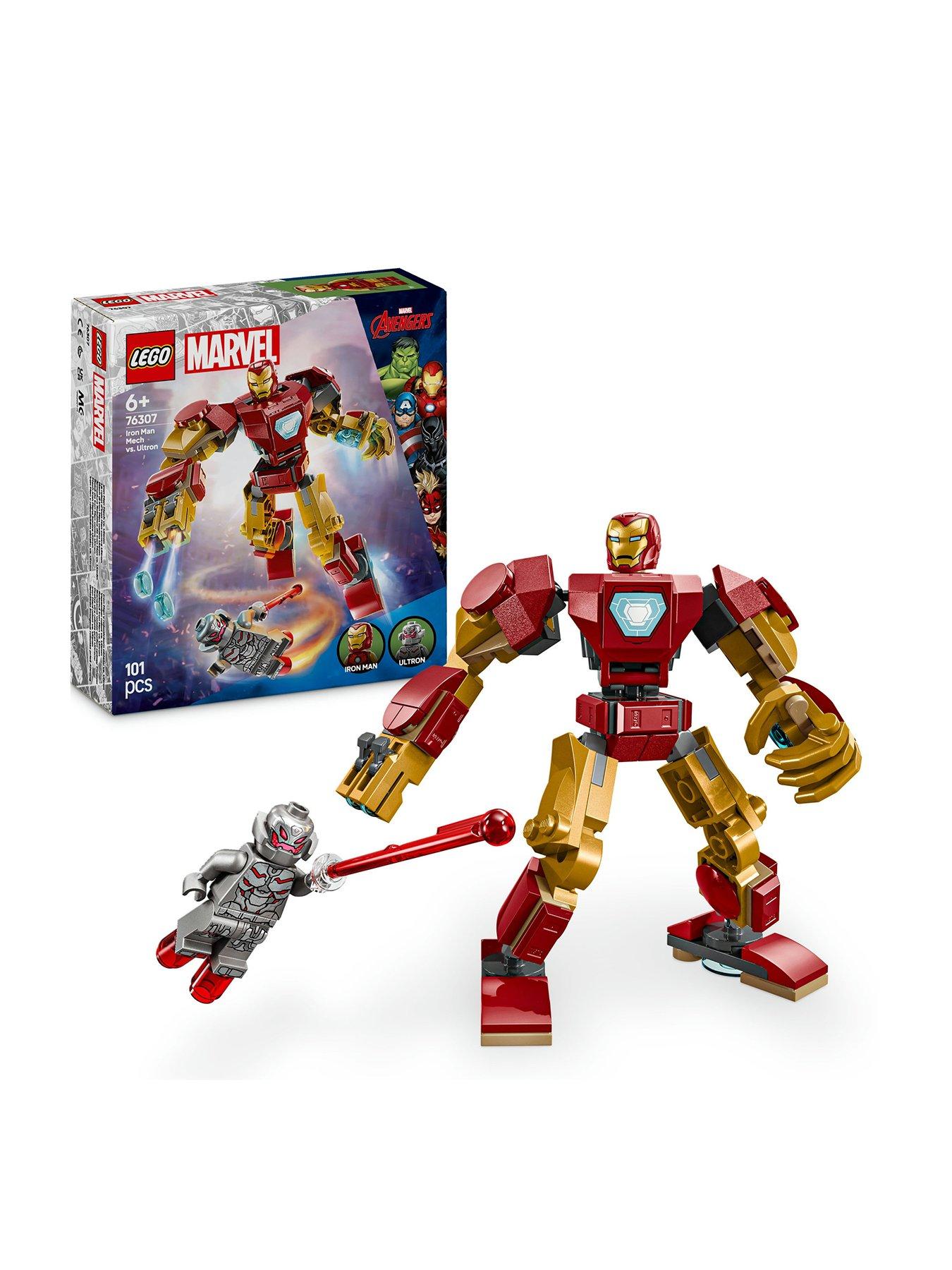 Image of LEGO Marvel Iron Man Mech vs. Ultron 76307