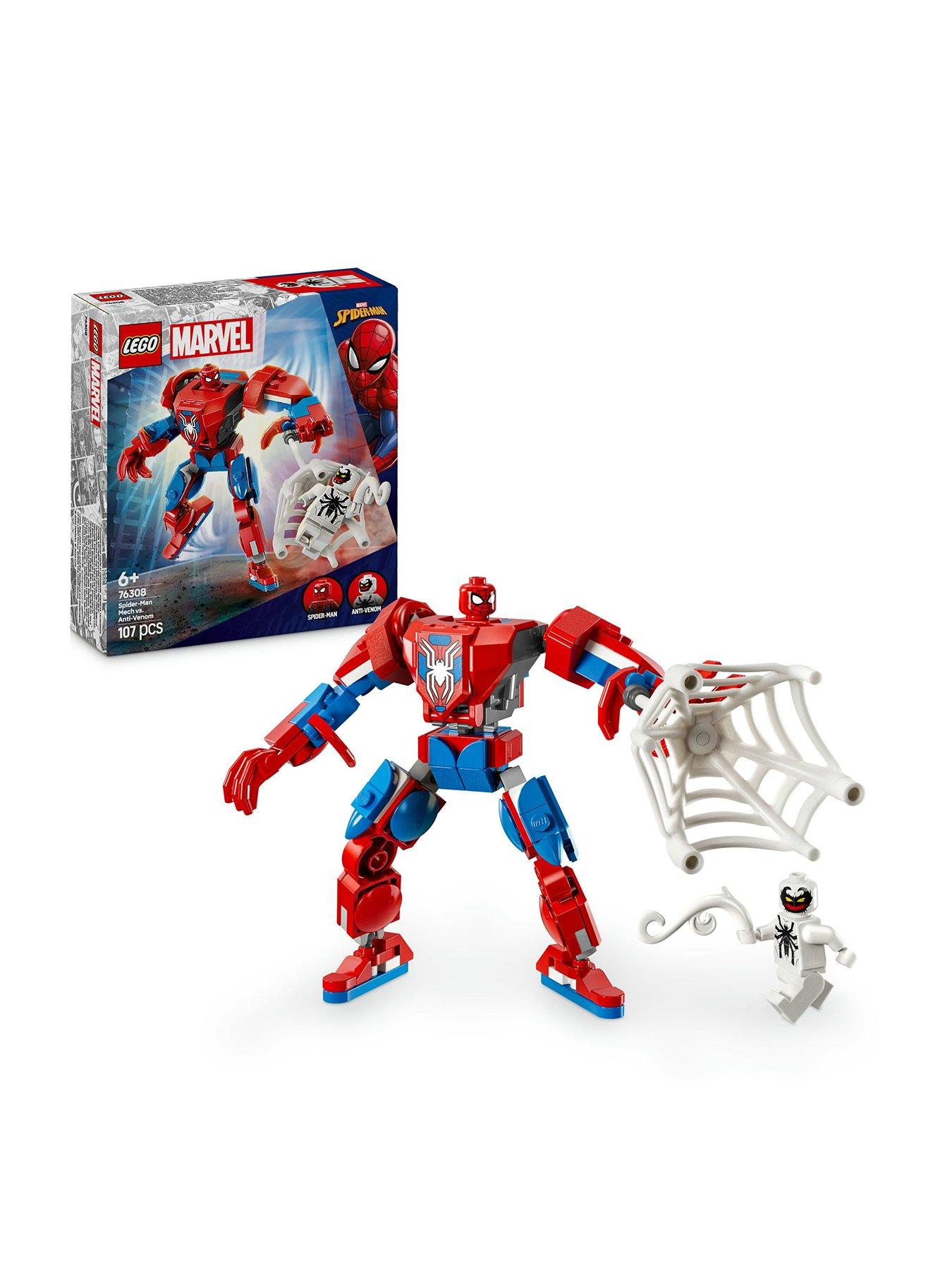 Image 1 of 8 of LEGO Marvel Spider-Man Mech vs. Anti-Venom 76308