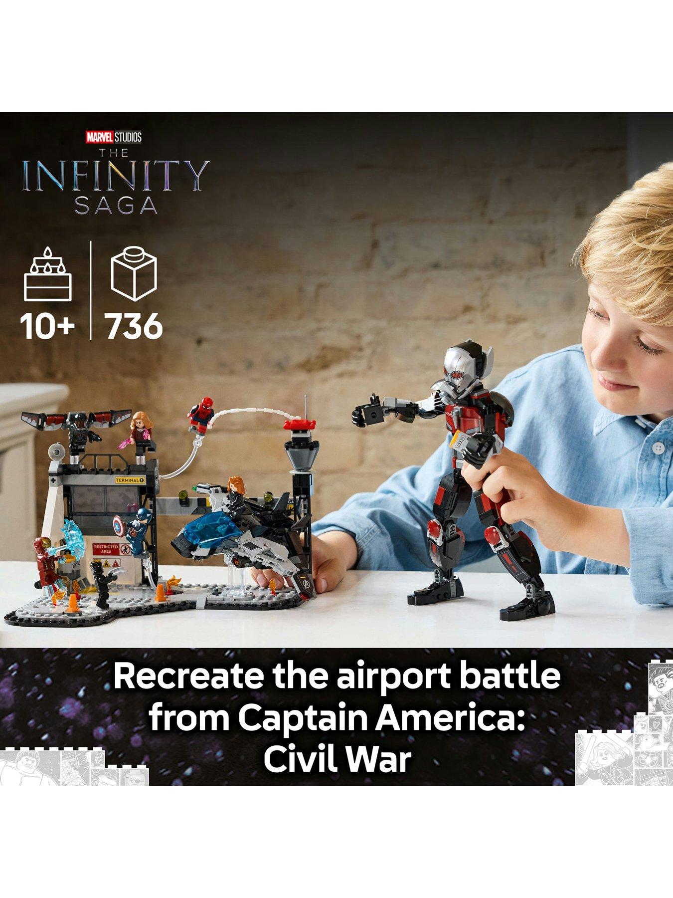 Image 2 of 8 of LEGO Marvel Captain America: Civil War Action Battle 76314