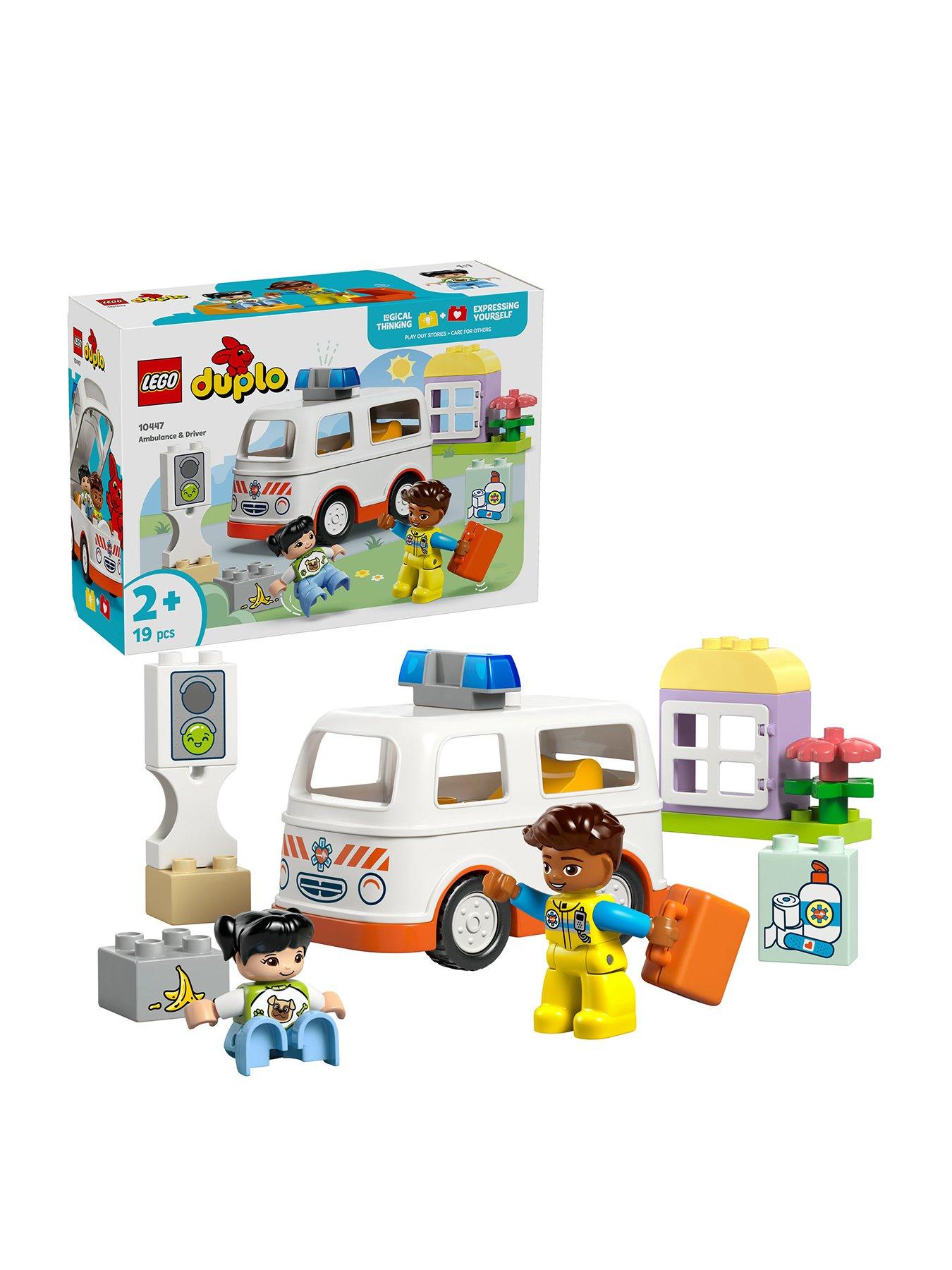 Image 1 of 8 of LEGO Duplo Ambulance &amp; Driver Educational Toys 10447