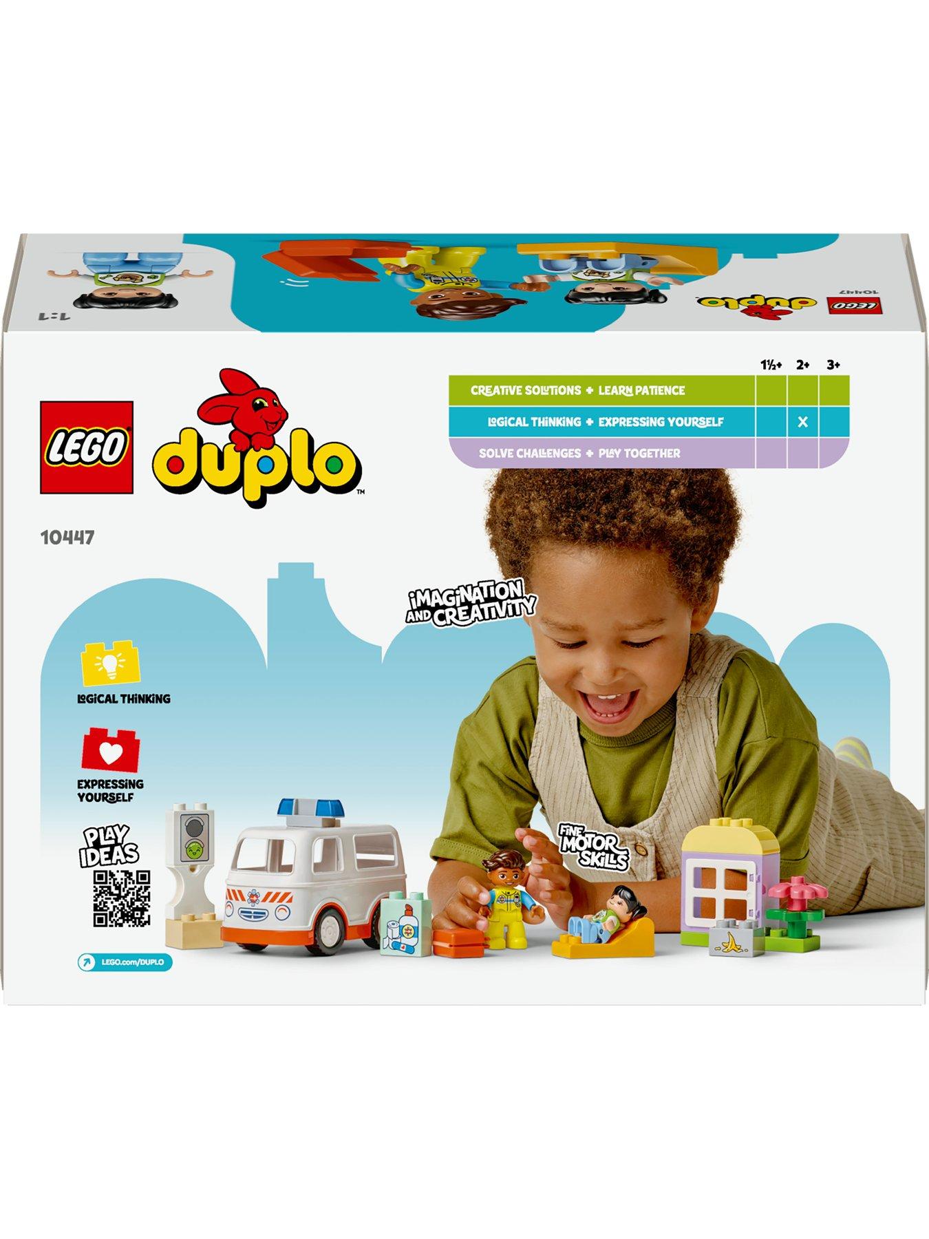 Image 7 of 8 of LEGO Duplo Ambulance &amp; Driver Educational Toys 10447