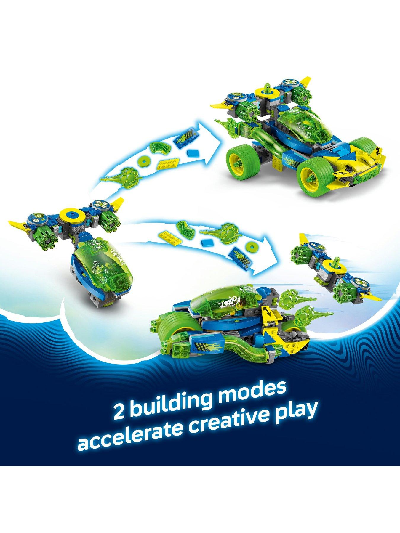 Image 3 of 8 of LEGO DreamZzz Mateo and the Z-Blob Action Race Car Toy 71491