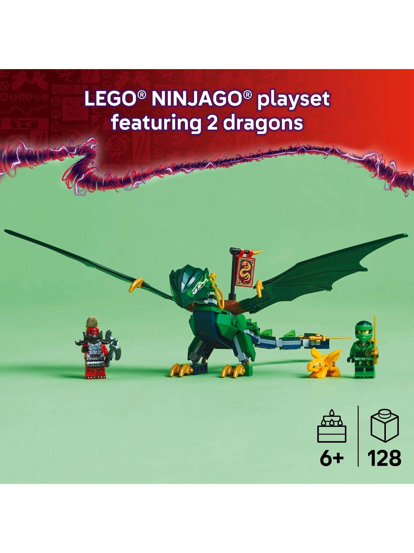 Image 2 of 8 of LEGO Ninjago Lloyd&rsquo;s Green Forest Dragon Toy 71829