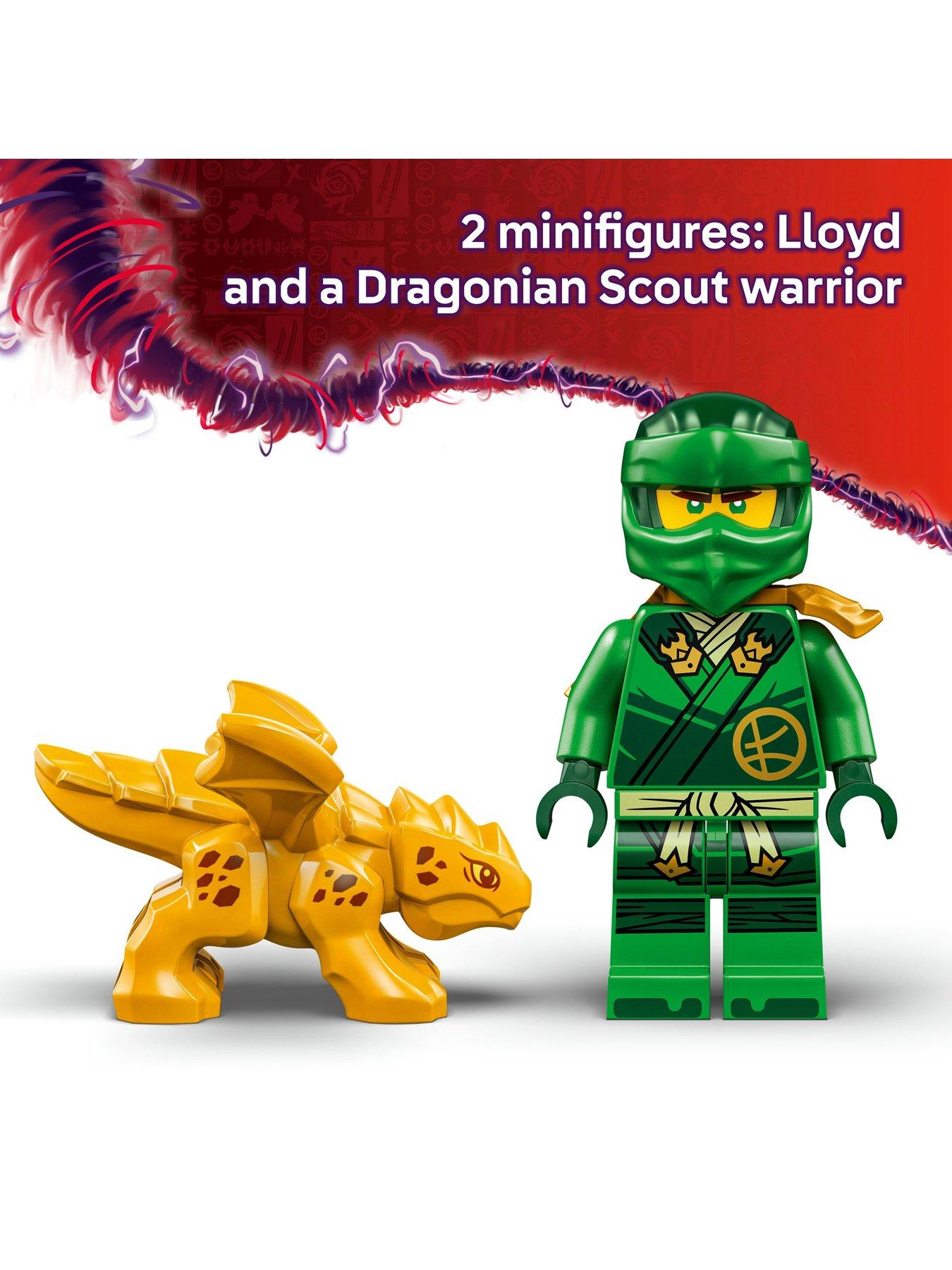 Image 4 of 8 of LEGO Ninjago Lloyd&rsquo;s Green Forest Dragon Toy 71829