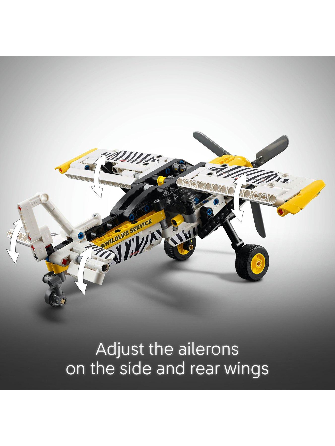 Image 4 of 8 of LEGO Technic Bush Plane Building Toy for Kids 42198