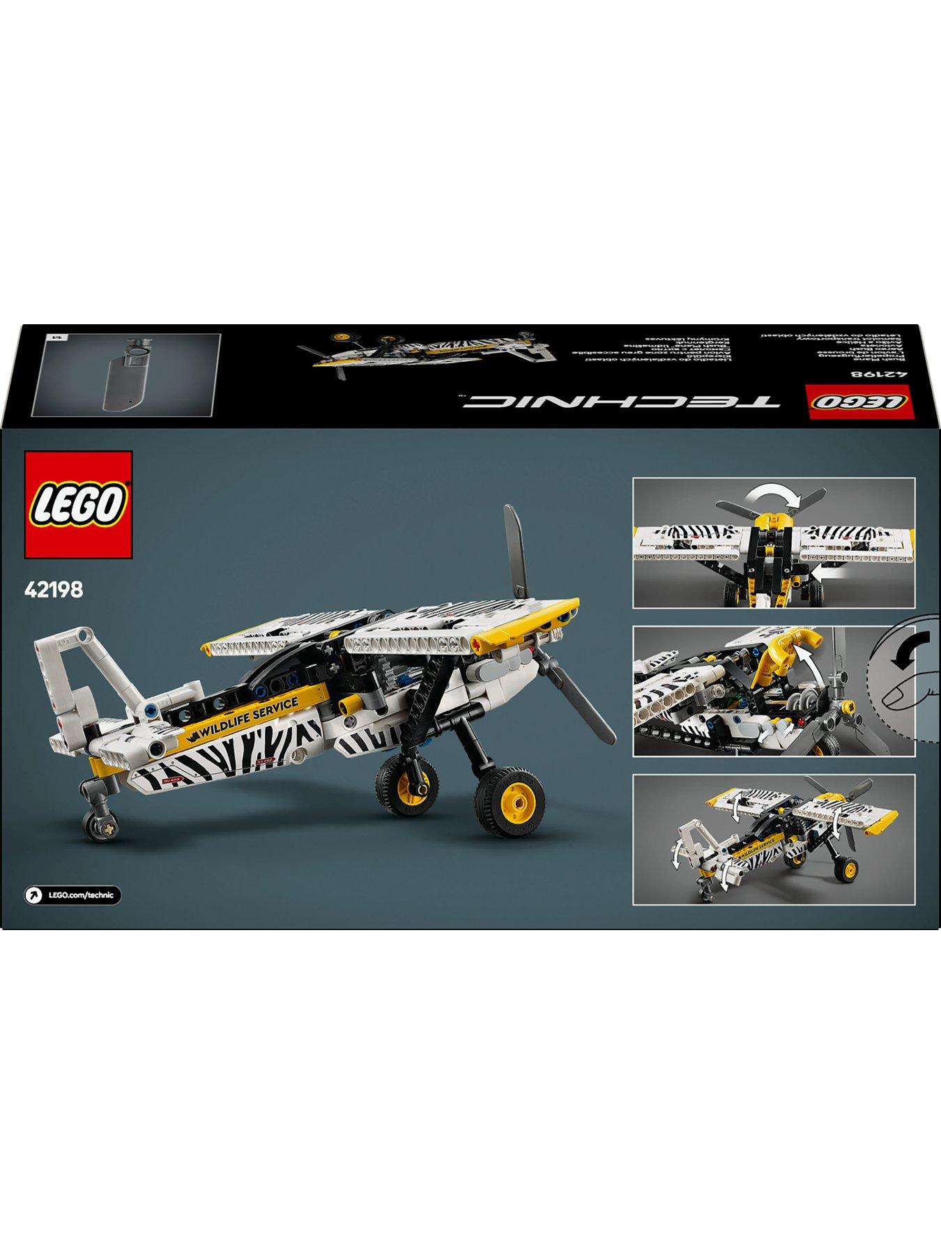 Image 7 of 8 of LEGO Technic Bush Plane Building Toy for Kids 42198