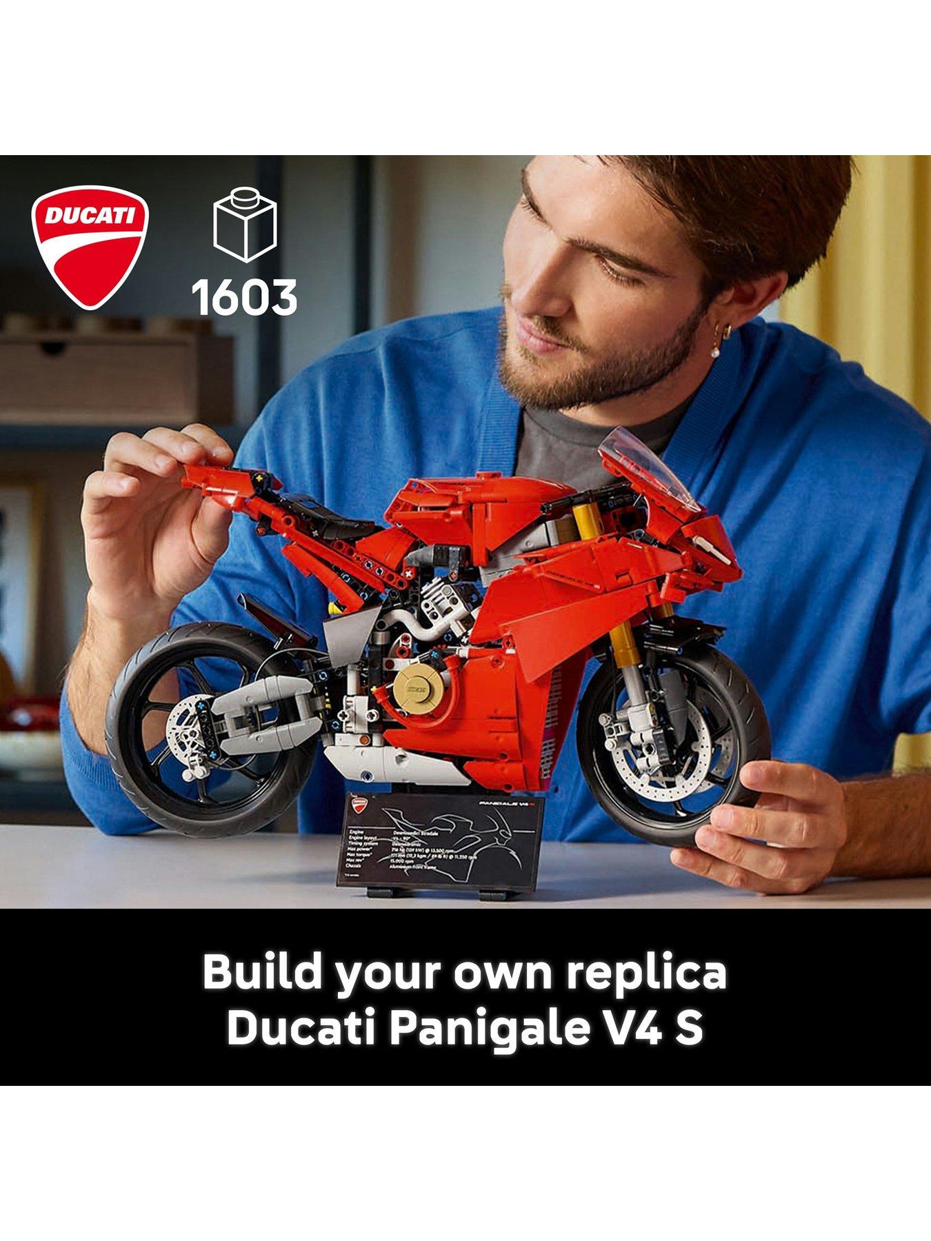 Image 2 of 8 of LEGO Technic Ducati Panigale V4 S Motorcycle 42202