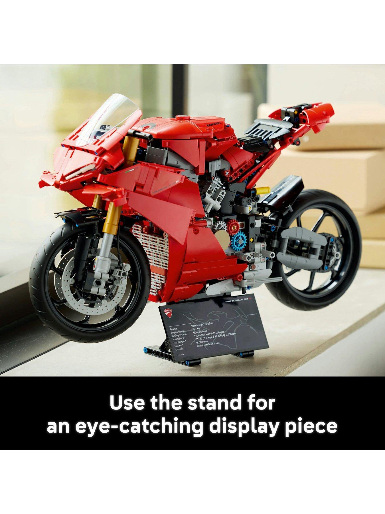 Image 6 of 8 of LEGO Technic Ducati Panigale V4 S Motorcycle 42202