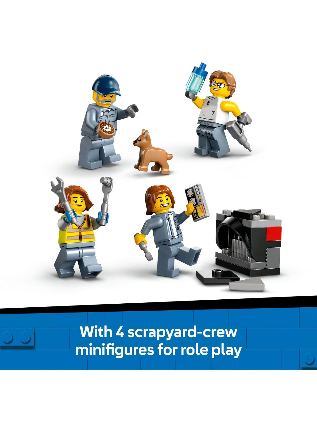 Image 6 of 8 of LEGO City Scrapyard with Cars and Crane Toy 60472