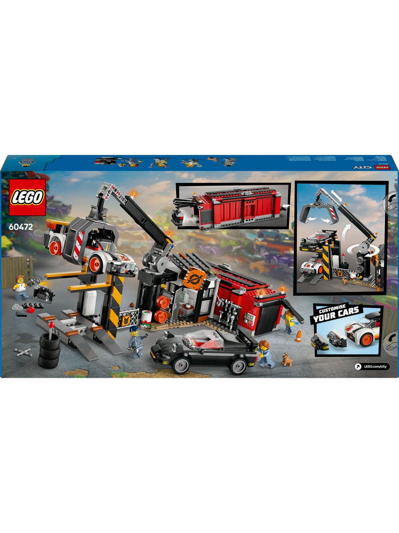 Image 7 of 8 of LEGO City Scrapyard with Cars and Crane Toy 60472
