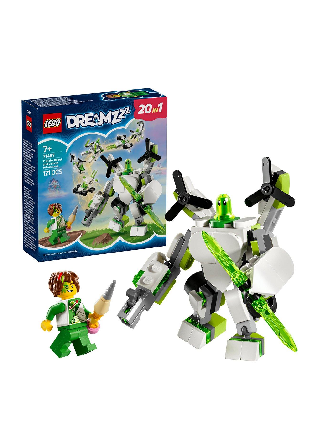 Image of LEGO DreamZzz Z-Blob’s Robot and Vehicle Adventures Mech Toys 71487