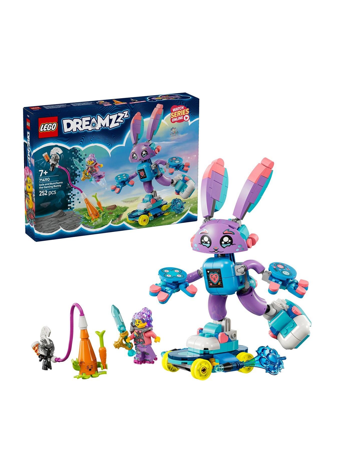 Image of LEGO DreamZzz Izzie and Bunchurro the Gaming Bunny Imagination Toy 71490