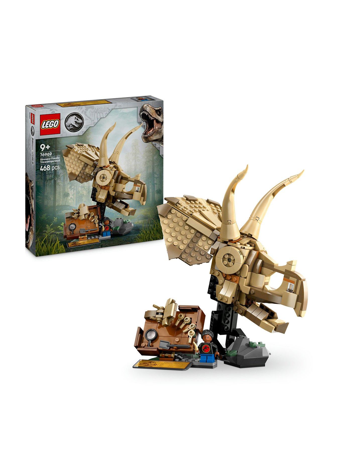 Image of LEGO Jurassic World Skull Triceratops (T-Rex Skull move on) 76969