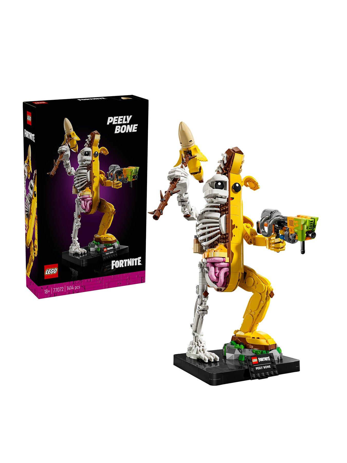 Image of LEGO Fortnite Peely Bone Figure Set for Adults 77072
