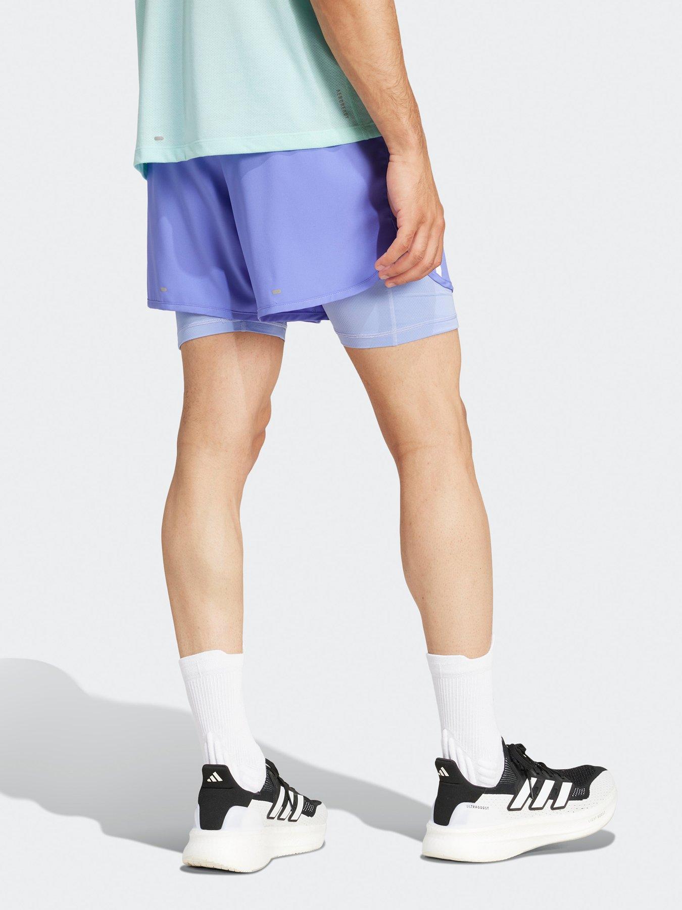 adidas-own-the-run-3-stripes-2in1-short-bluestillFront