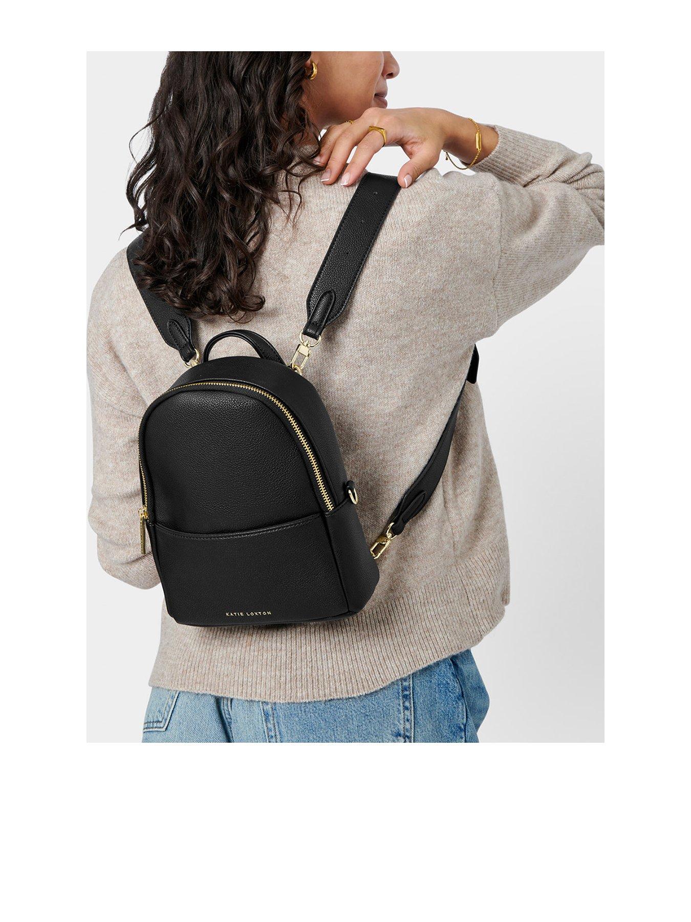 Image 1 of 5 of Katie Loxton Mika Small Backpack - Black