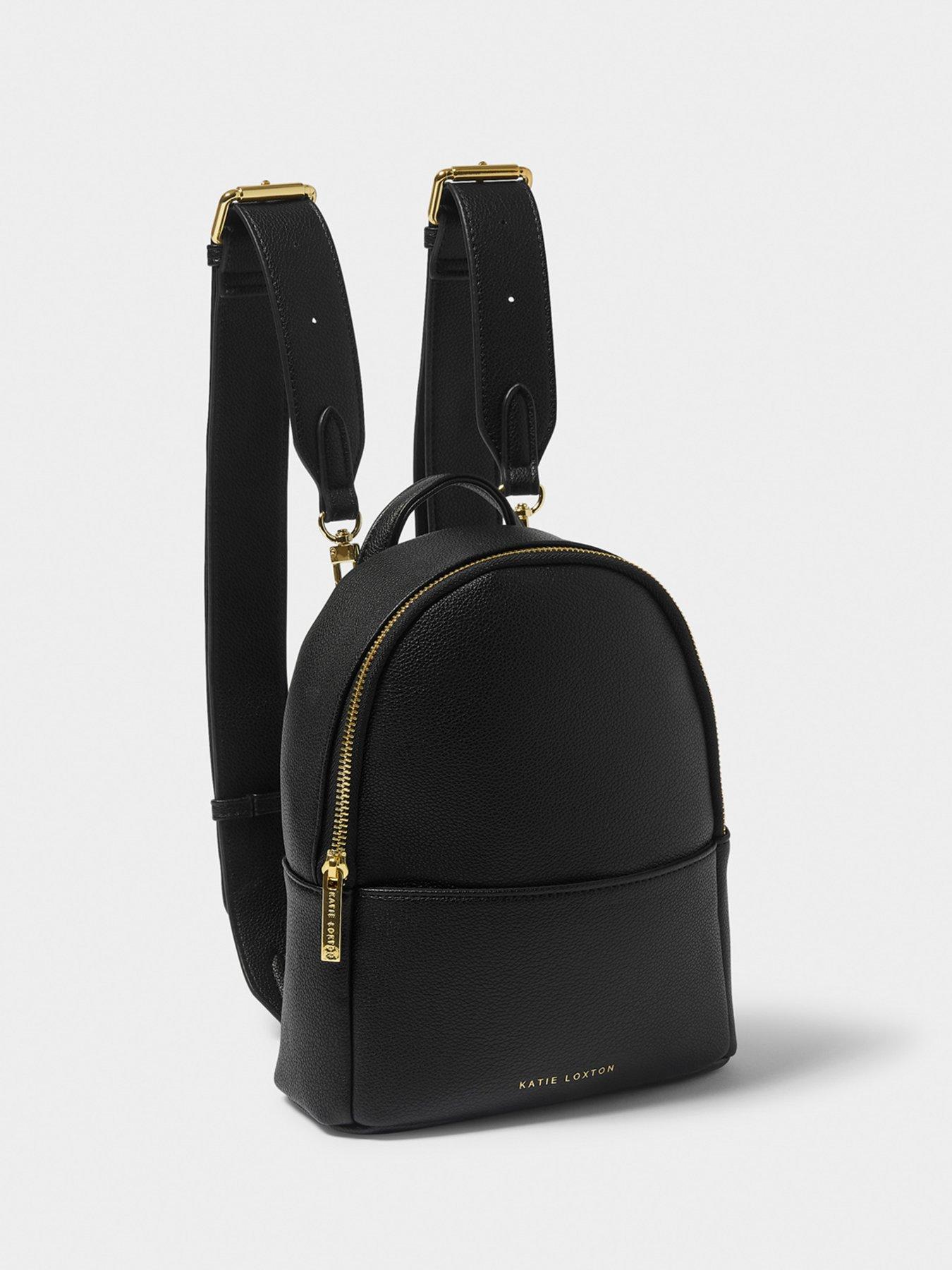 katie-loxton-mika-small-backpack-blackstillFront