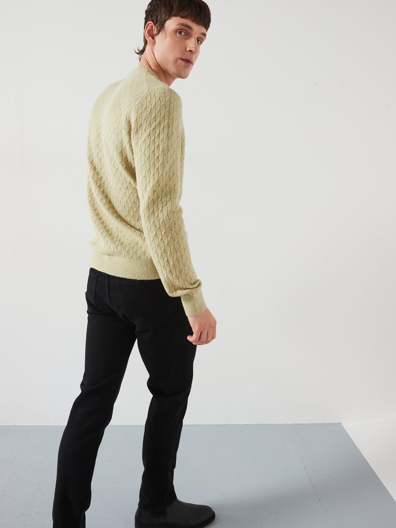 mango-masia-textured-knitted-jumper-light-greenback