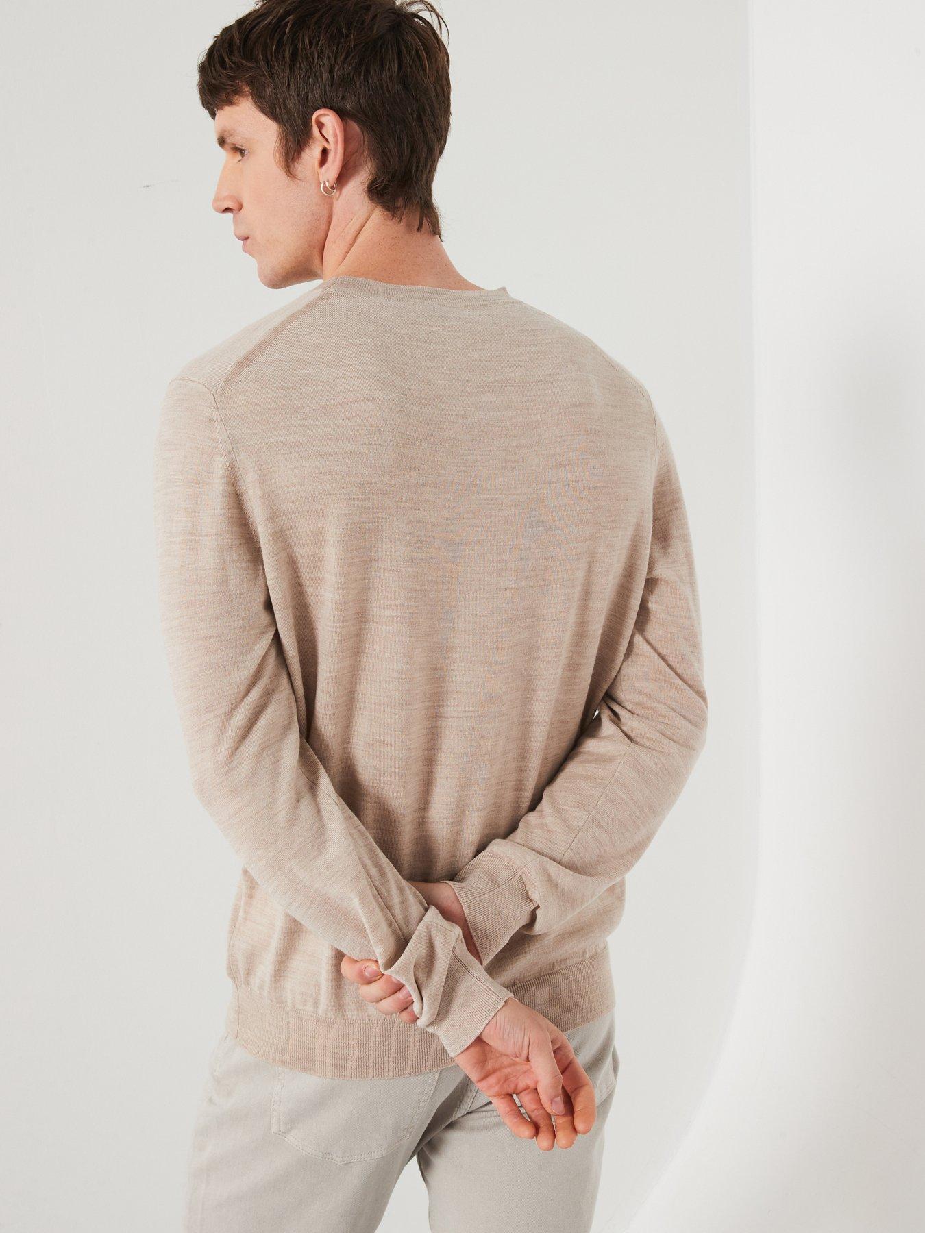 mango-willy-long-sleeved-smart-knitted-jumper-beigestillFront