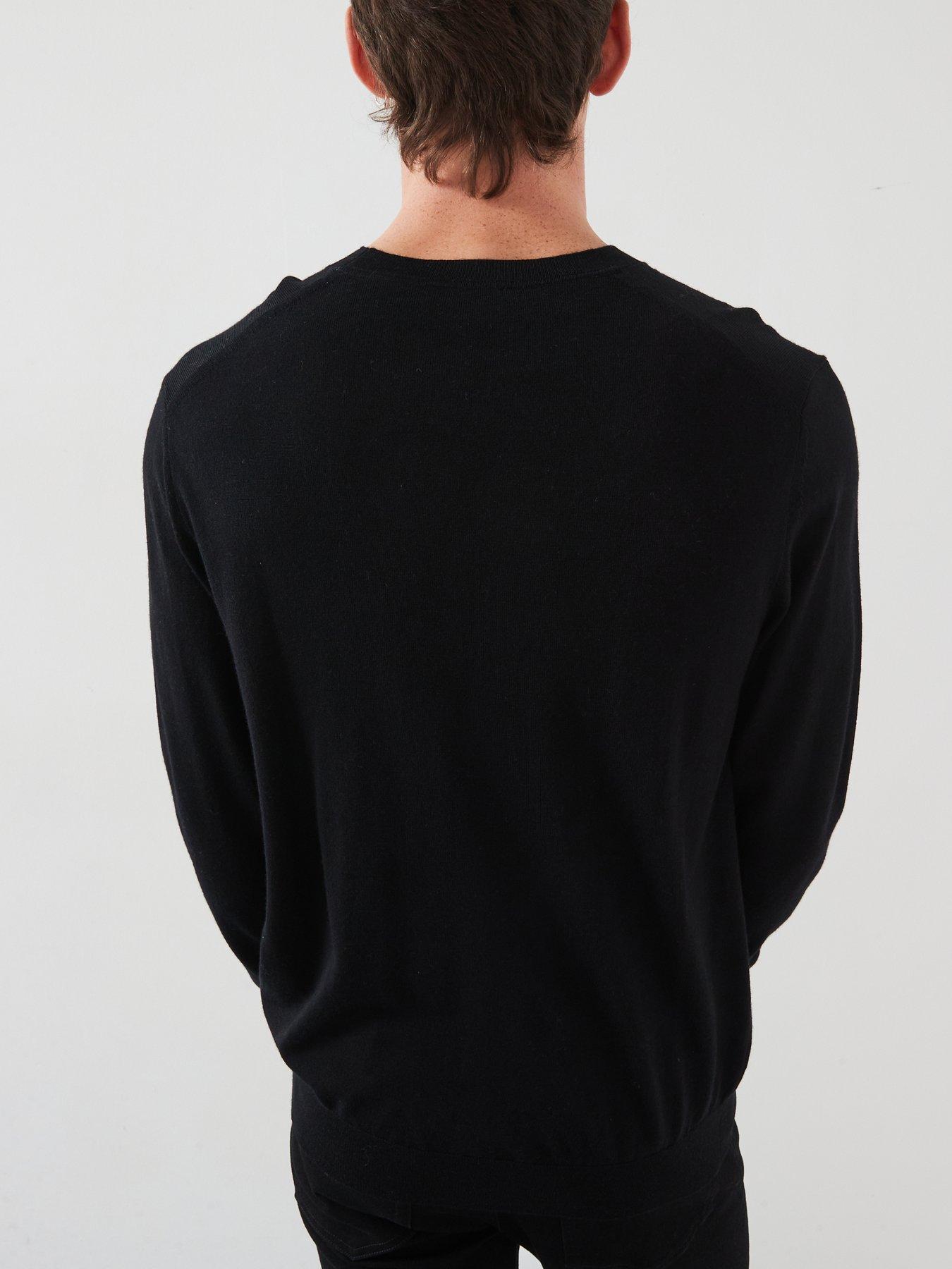 mango-willy-long-sleeved-smart-knitted-jumper-blackstillFront