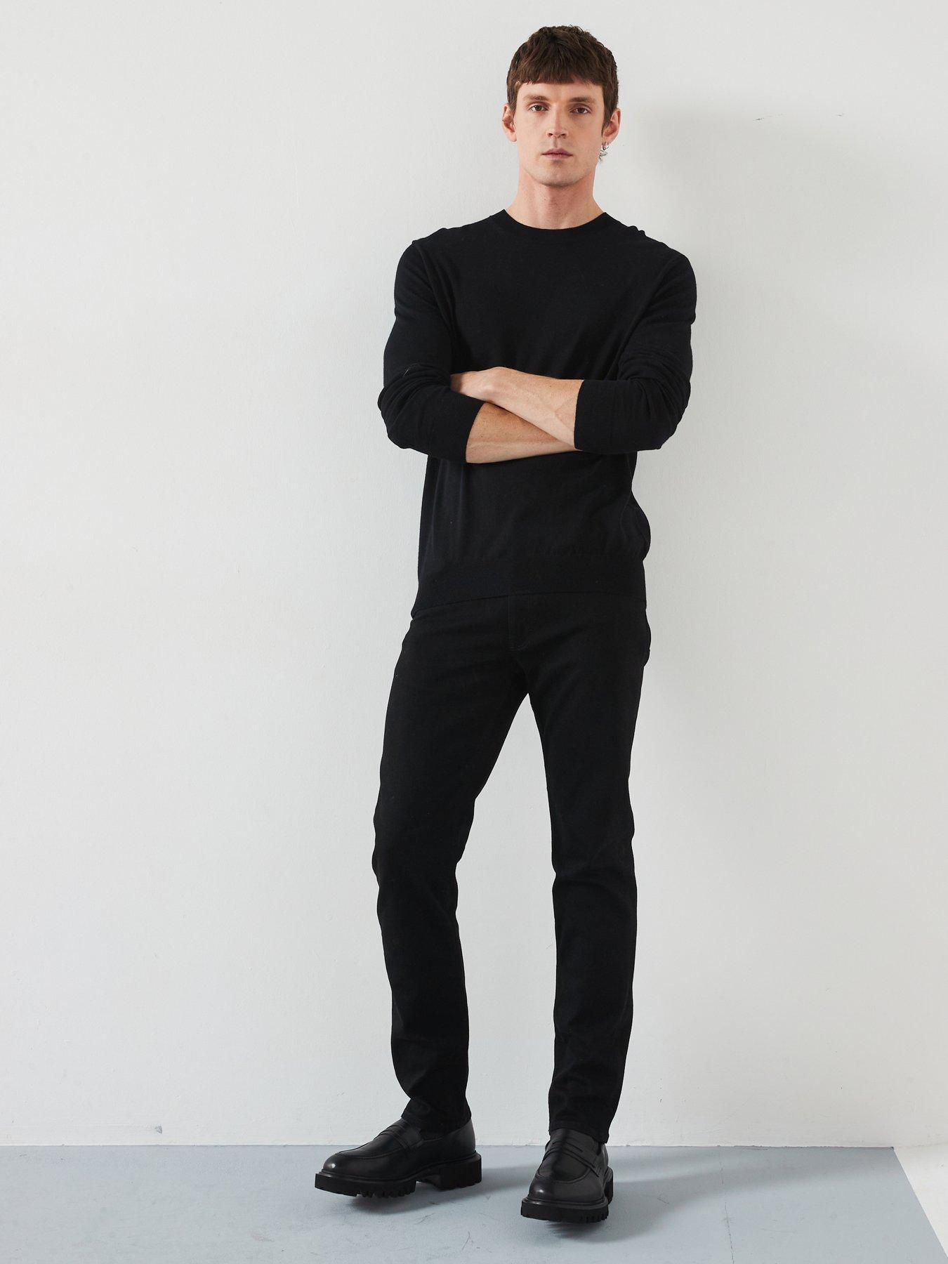 mango-willy-long-sleeved-smart-knitted-jumper-blackback