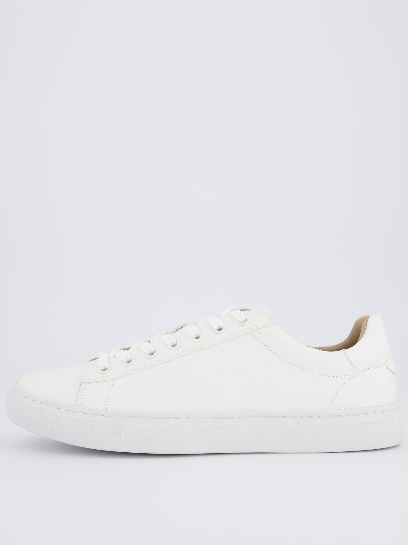 Image 1 of 7 of Mango Metro Smart Trainers - White