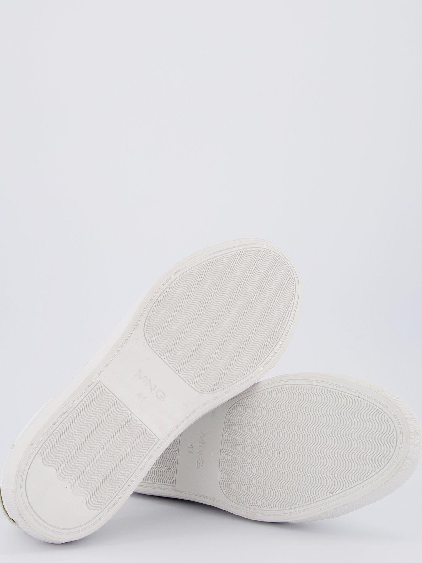 Image 4 of 7 of Mango Metro Smart Trainers - White