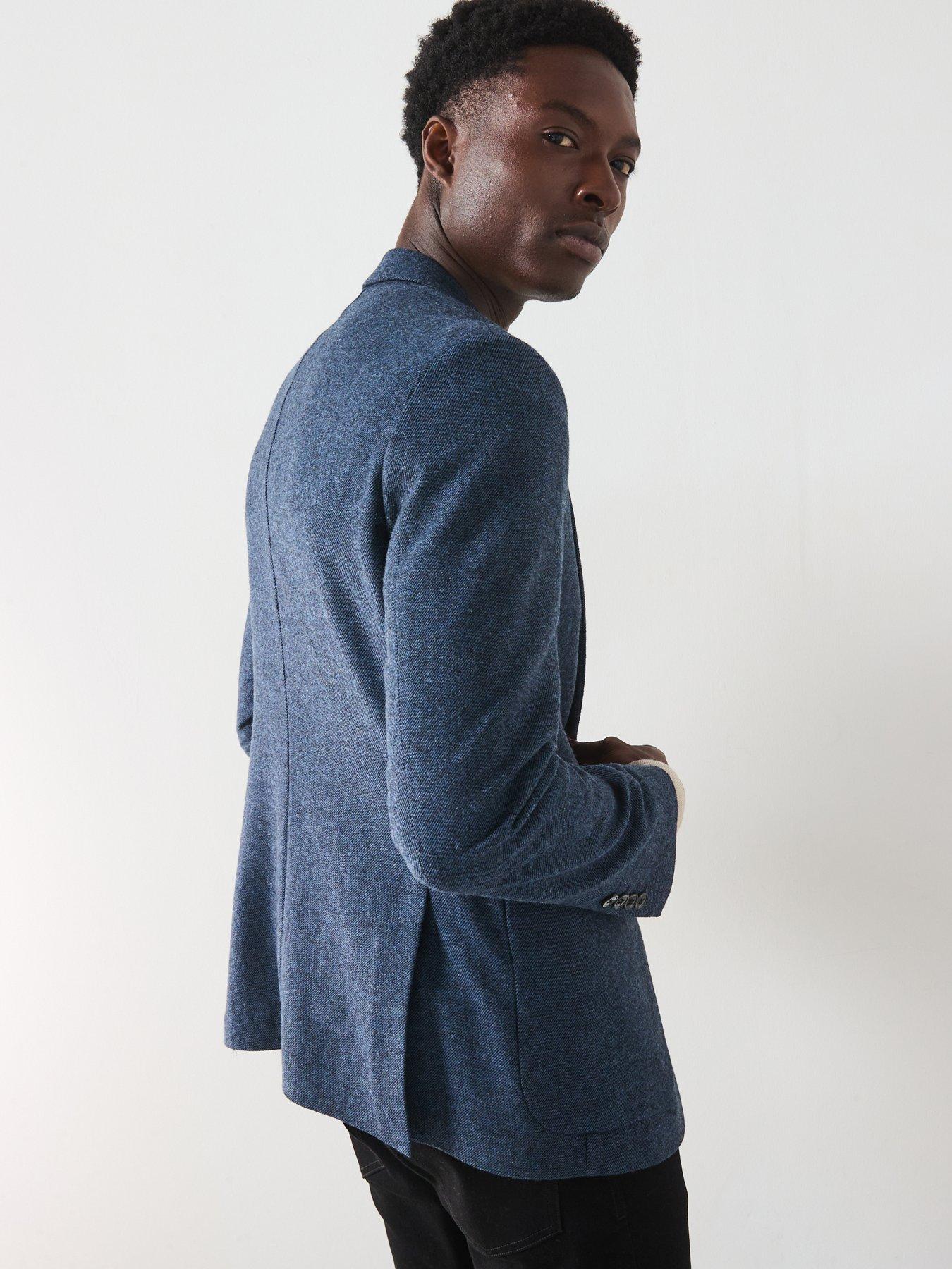 Image 2 of 6 of Mango Molina Smart Regular Fit Blazer - Dark Blue