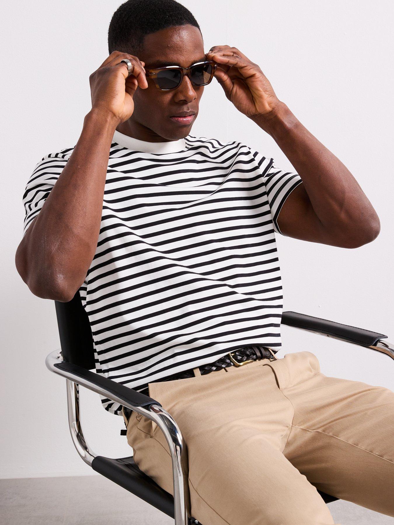 Image 6 of 6 of Mango Nicco Smart Regular Fit Trousers - Beige