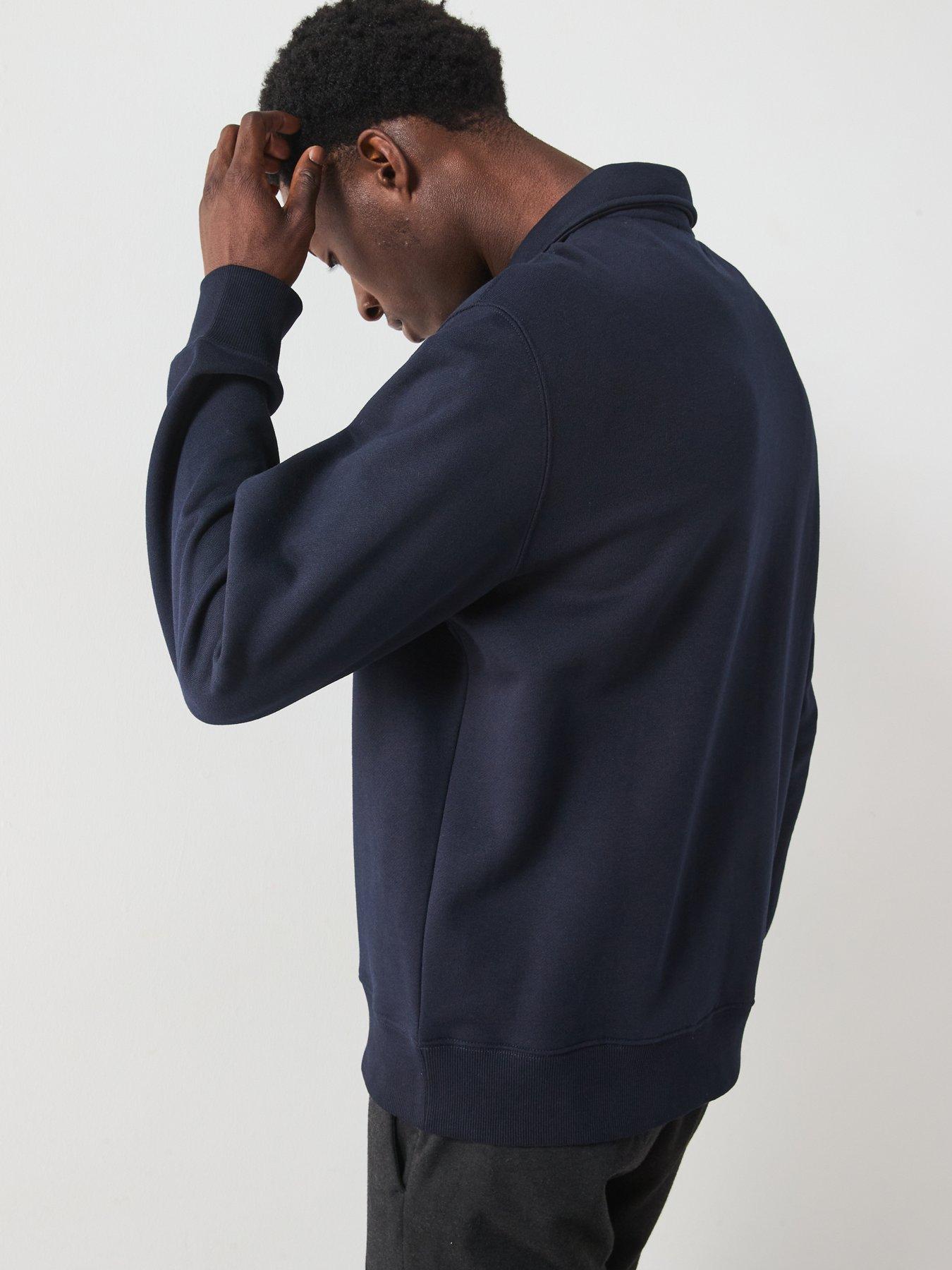 mango-bola-long-sleeved-collared-polo-neck-sweatshirt-navystillFront