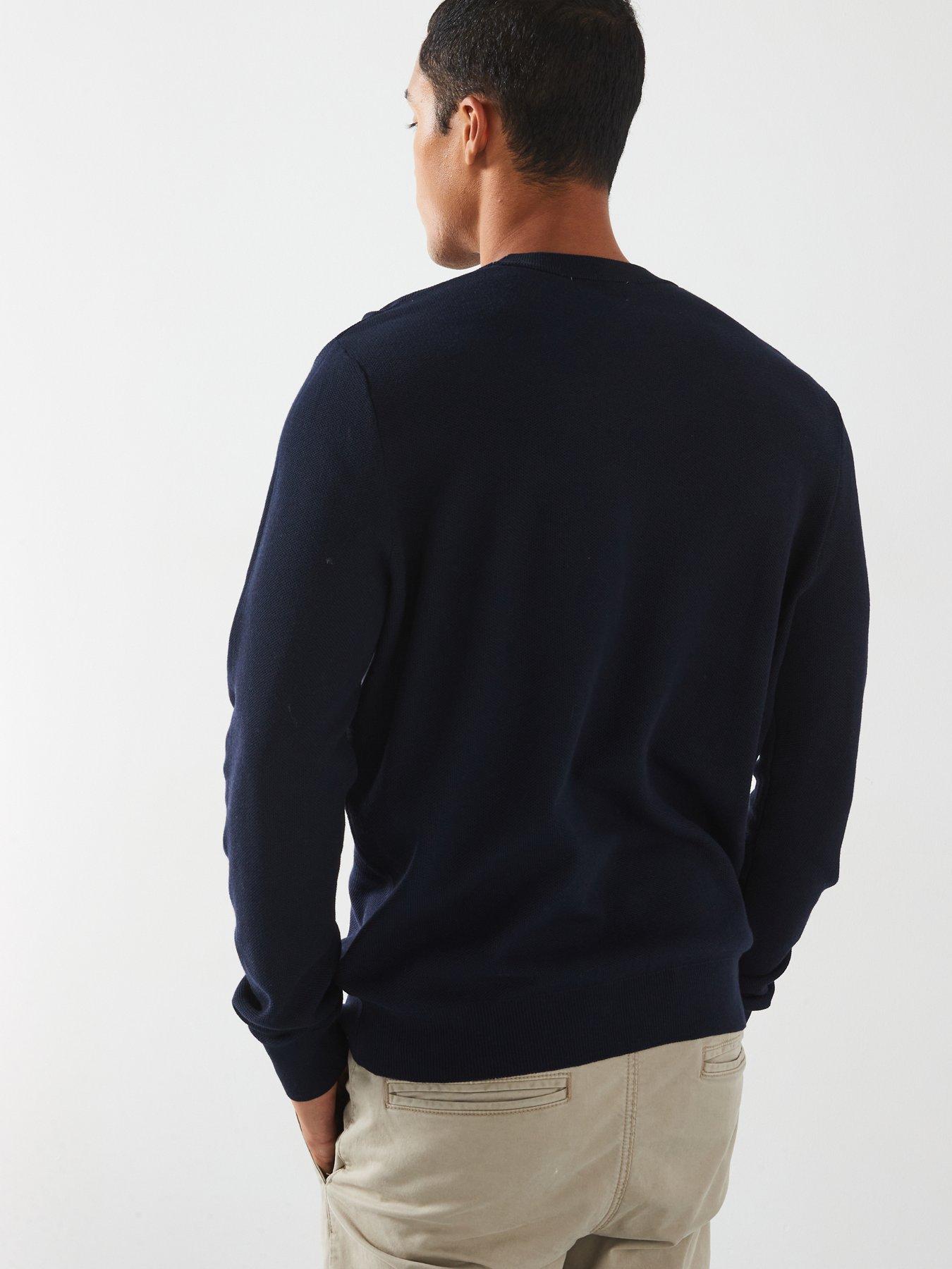 mango-ten-long-sleeved-smart-knitted-jumper-navystillFront