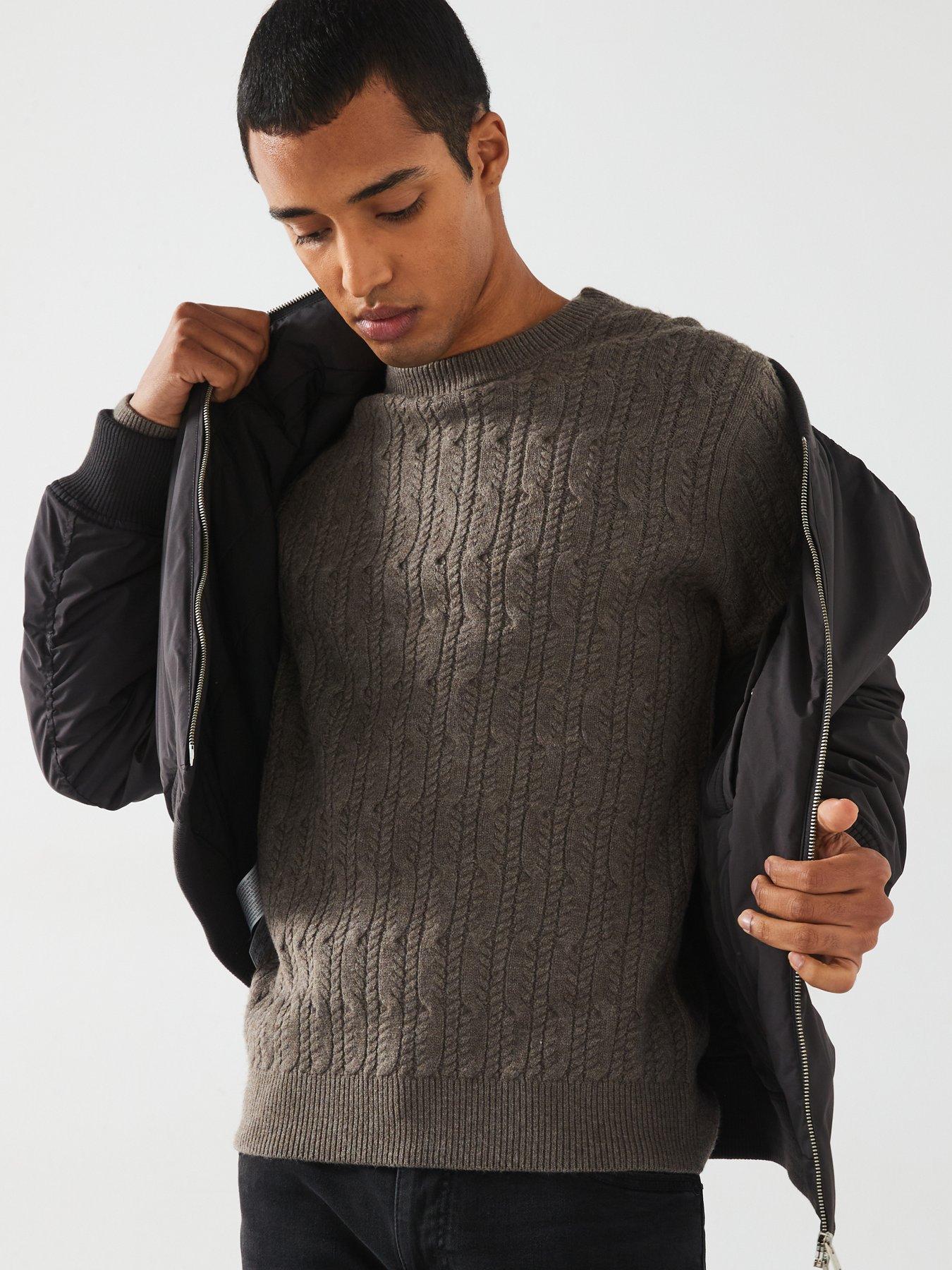 mango-koipe-long-sleeved-knitted-jumper-greydetail