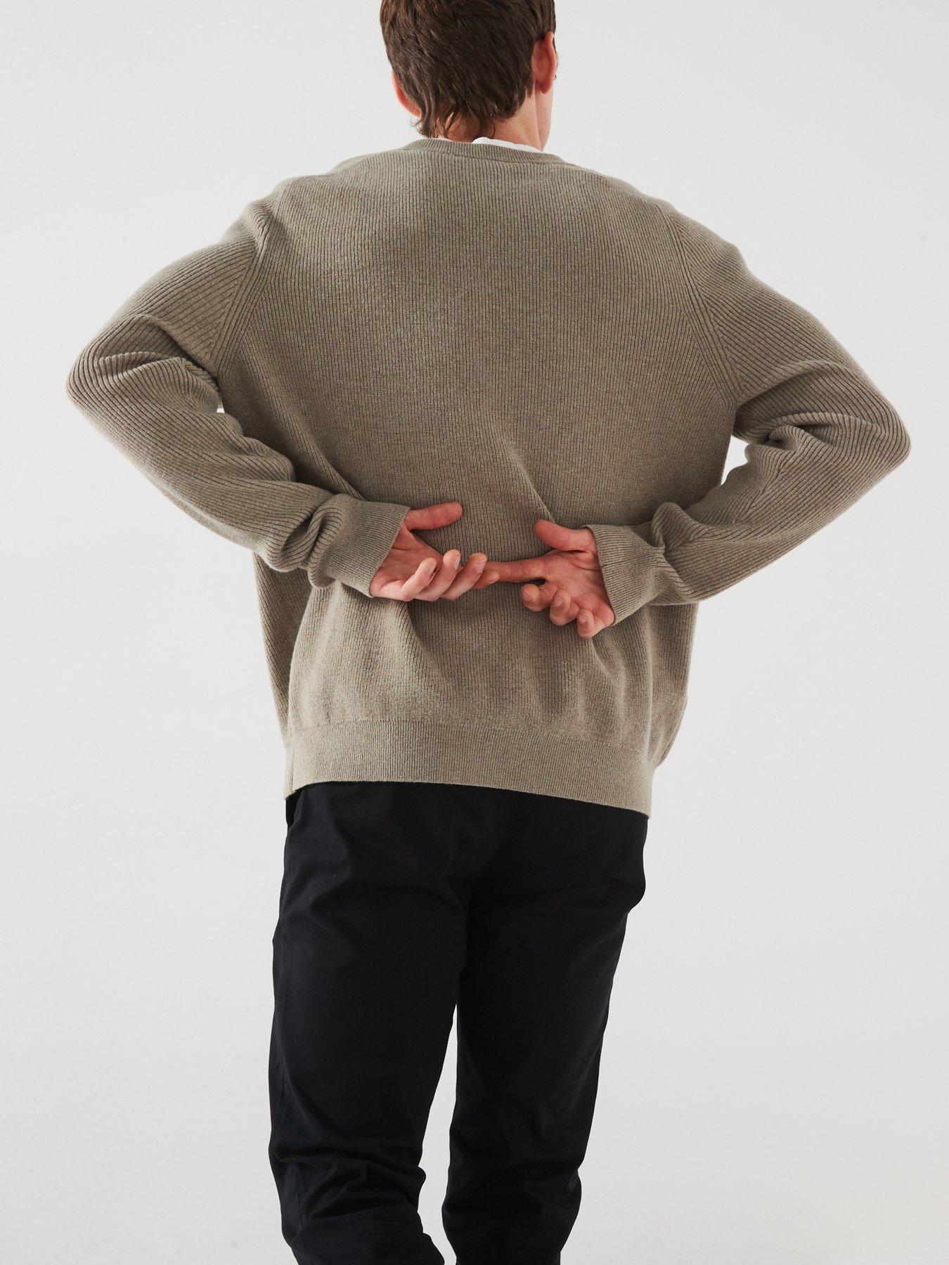 mango-ludorum-long-sleeved-knitted-jumper-greystillFront