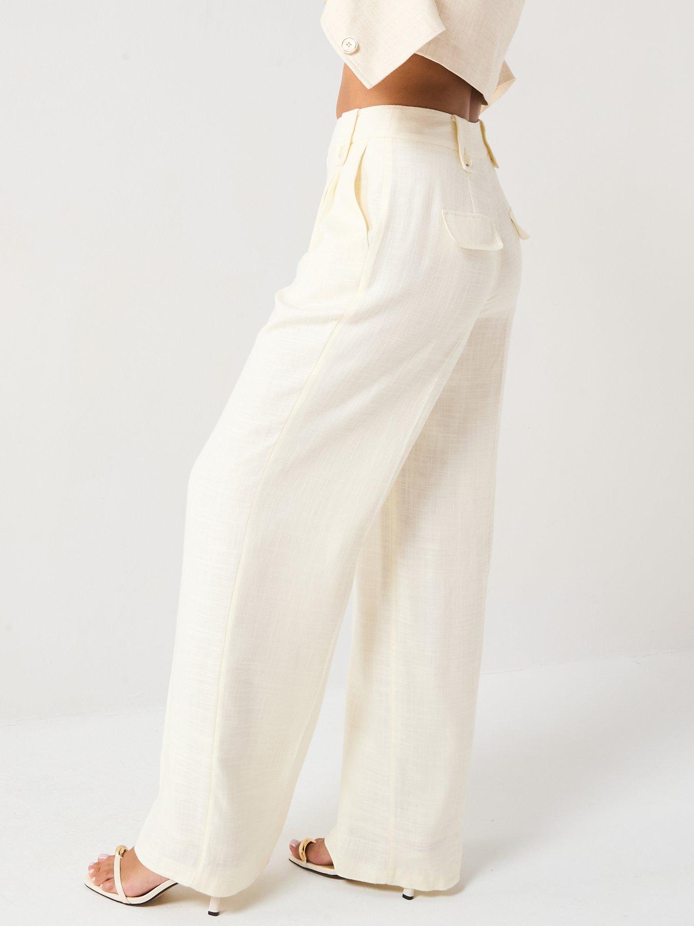 v-by-very-tab-detail-trouser-creamstillFront