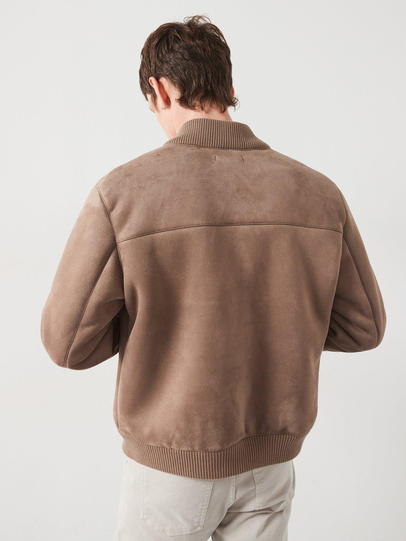 mango-anil-smart-fit-bomber-jacketnbsp--brownstillFront