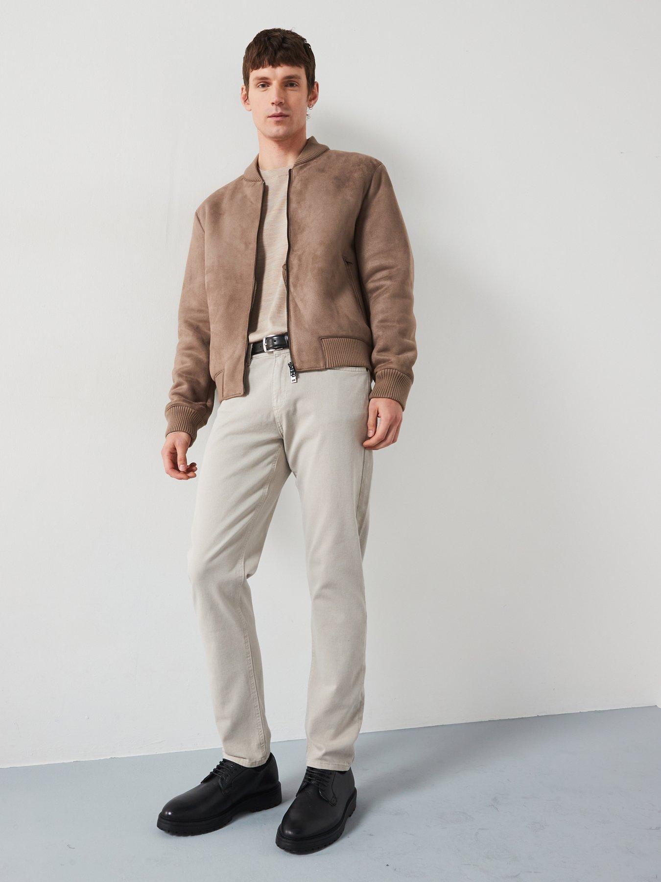 mango-anil-smart-fit-bomber-jacketnbsp--brownback