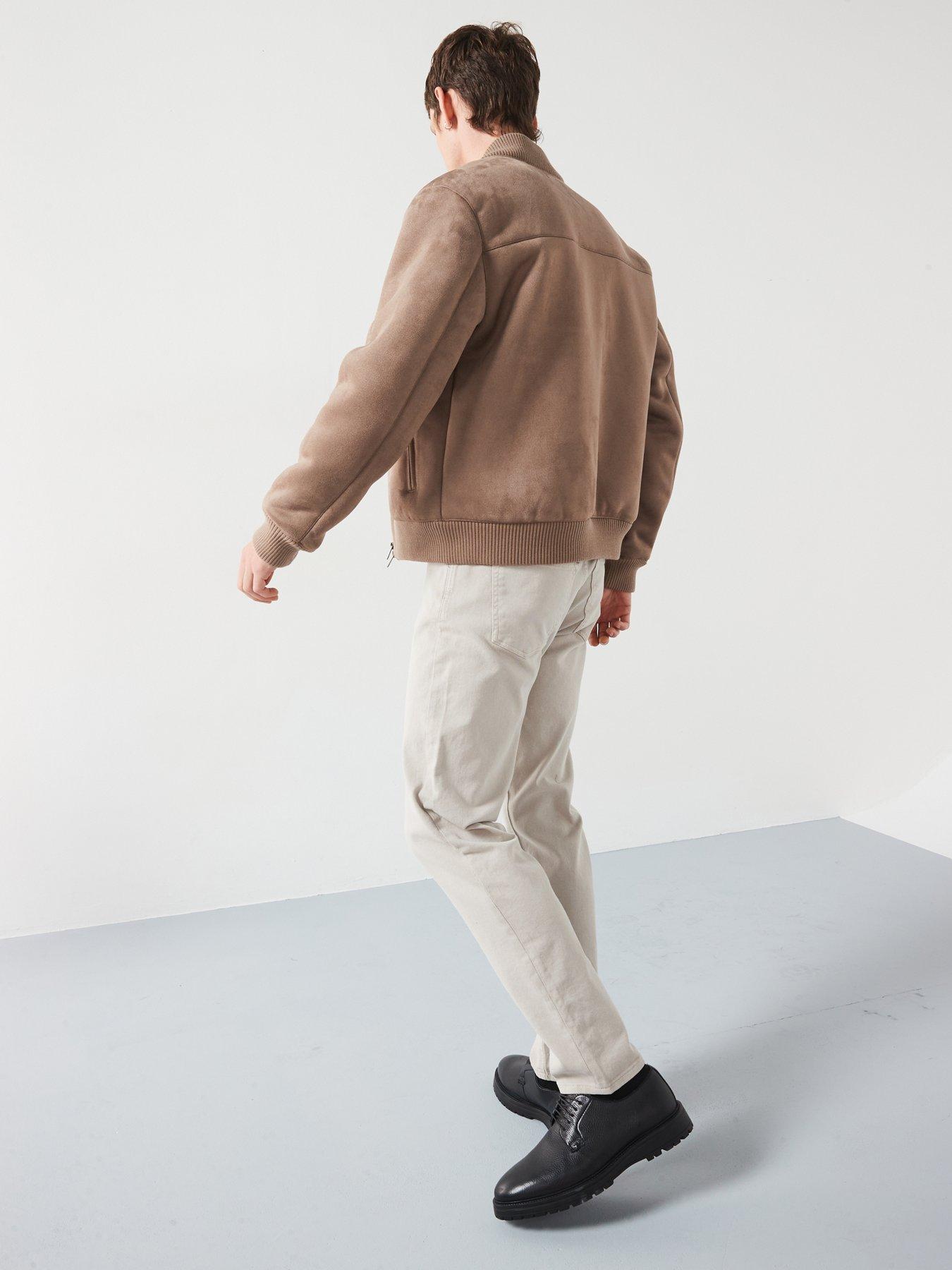 mango-anil-smart-fit-bomber-jacketnbsp--browndetail