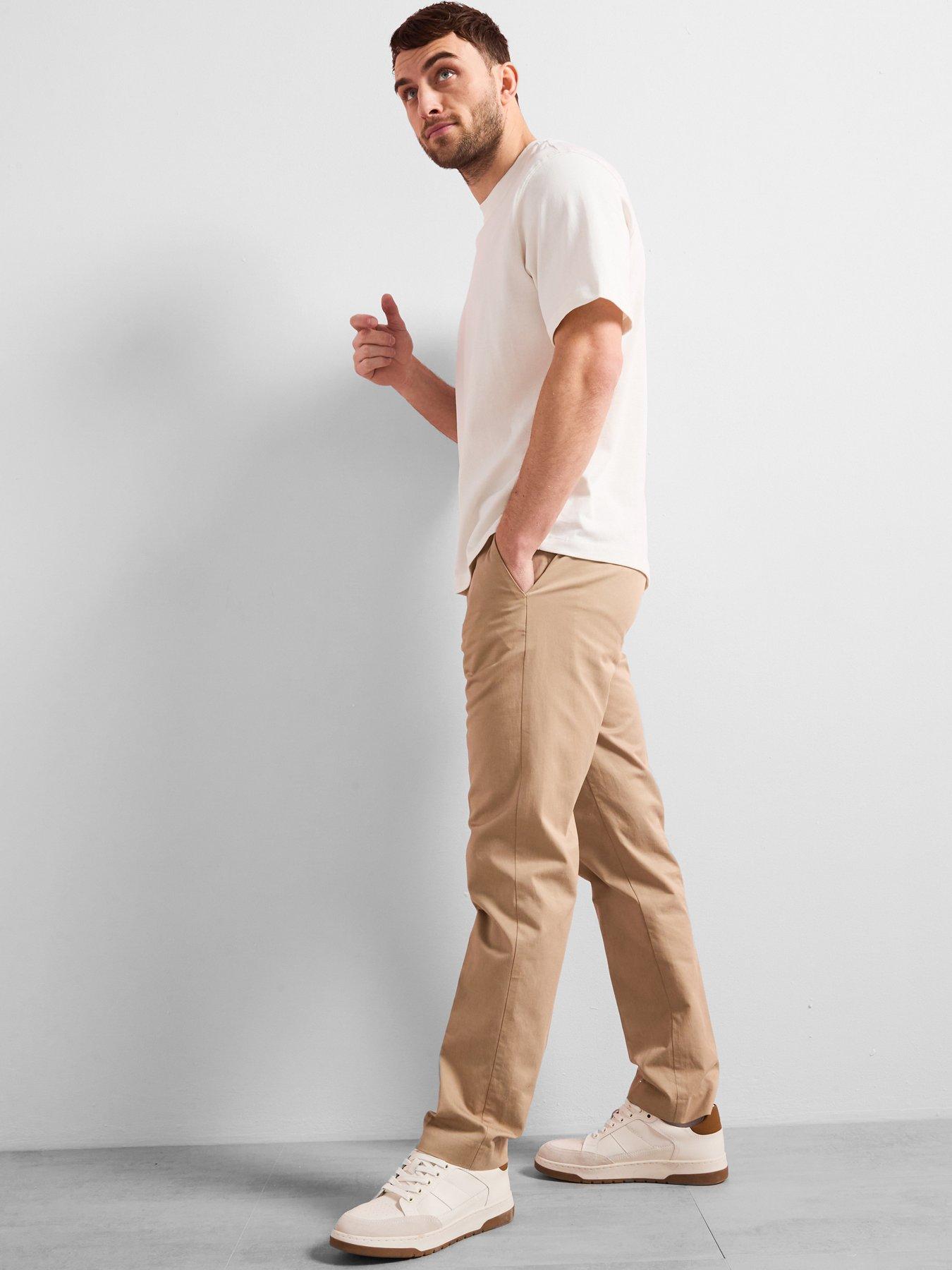 Image 4 of 6 of Mango Man Anouk Short Sleeved Relaxed Heavy Weight T-Shirt - White
