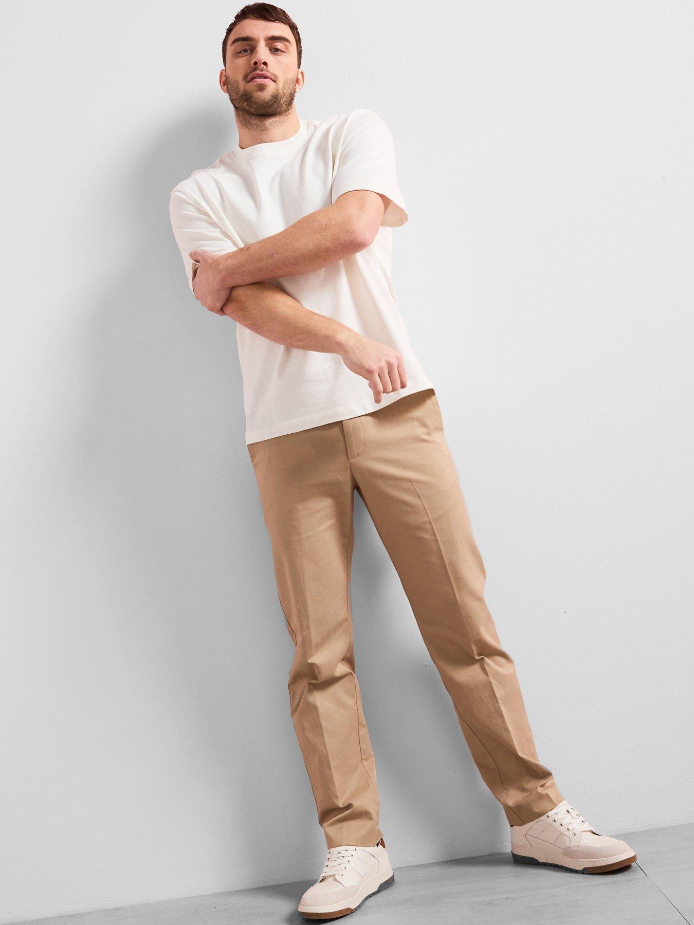 Image 5 of 6 of Mango Man Anouk Short Sleeved Relaxed Heavy Weight T-Shirt - White
