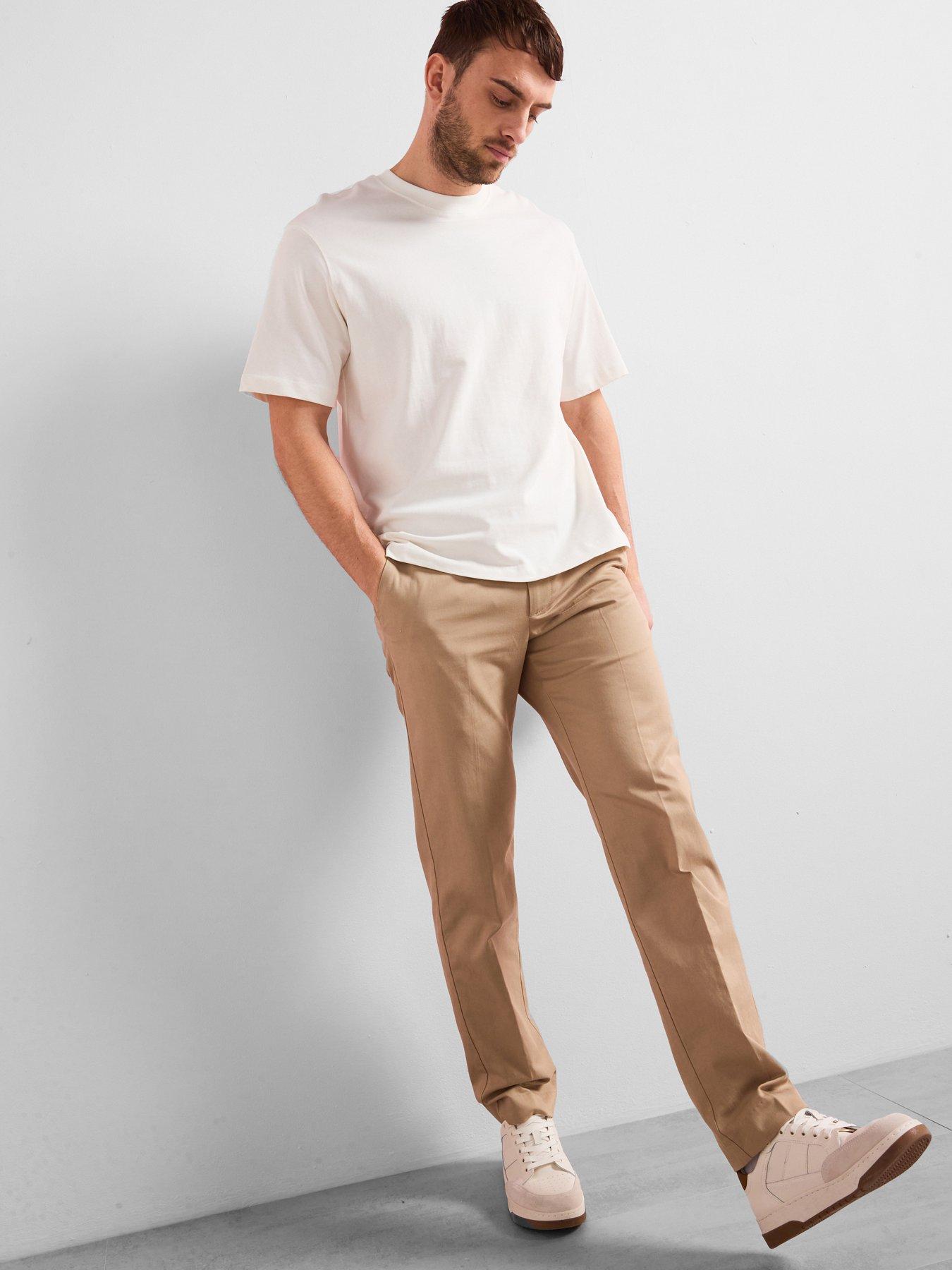 Image 6 of 6 of Mango Man Anouk Short Sleeved Relaxed Heavy Weight T-Shirt - White