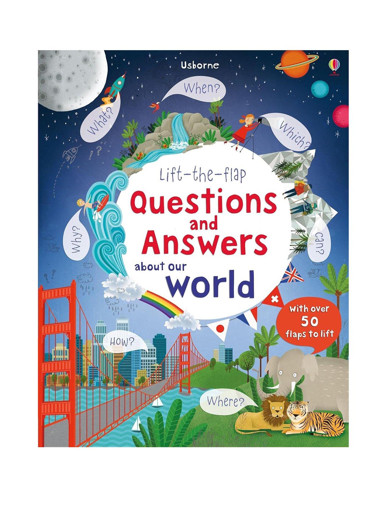 Image of  Lift-the-Flap Questions and Answers About Our World Book