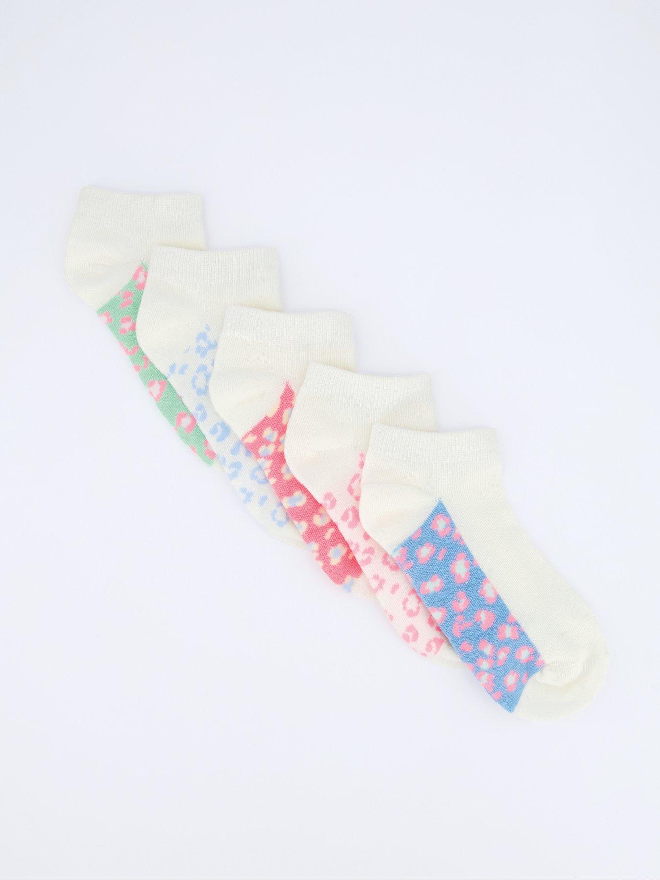 Image of Everyday 5Pk Printed Pastel Animal Trainer Liners - Multi