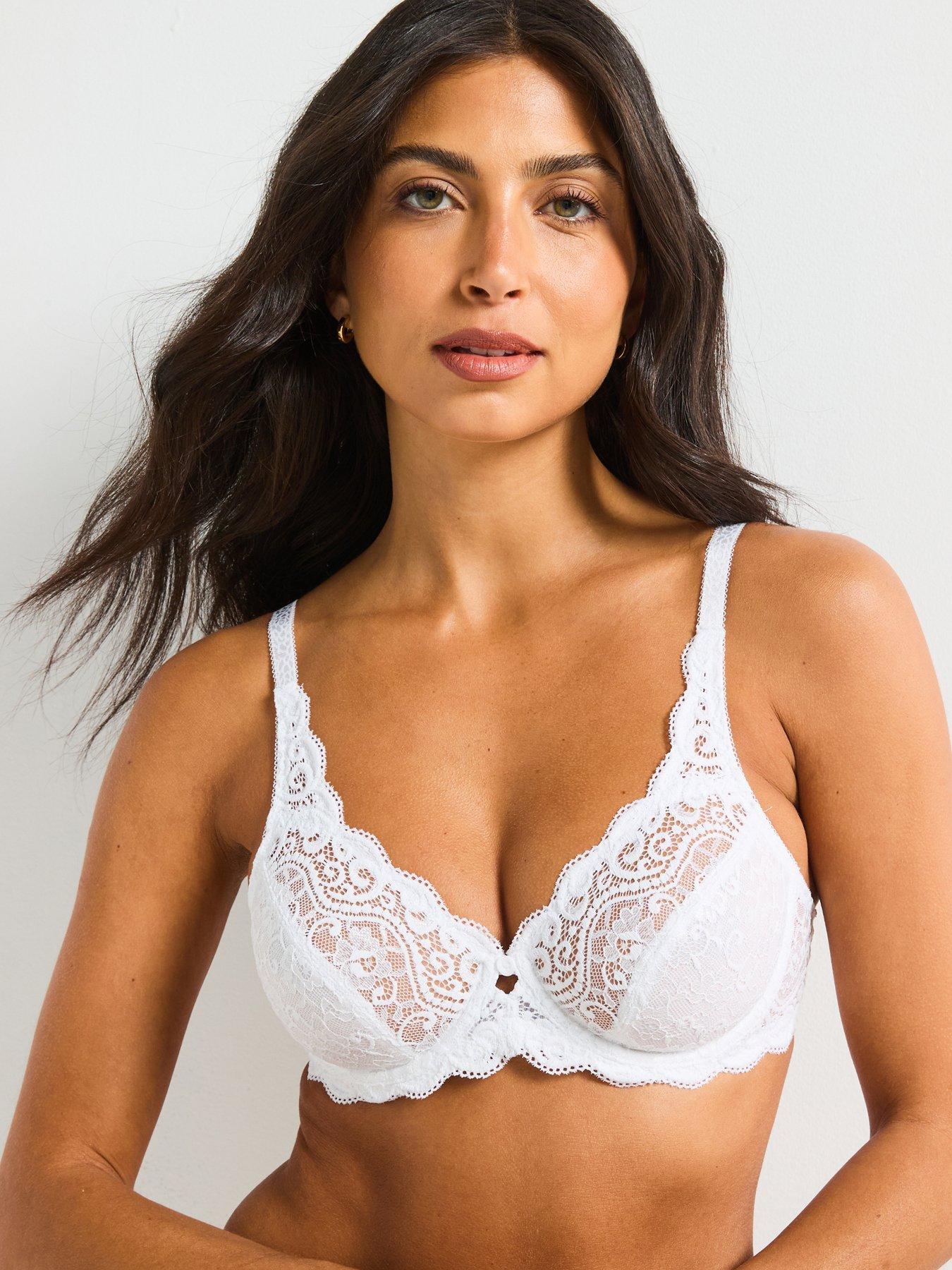 Image 1 of 5 of Triumph Amourette 300 Underwired Bra - White