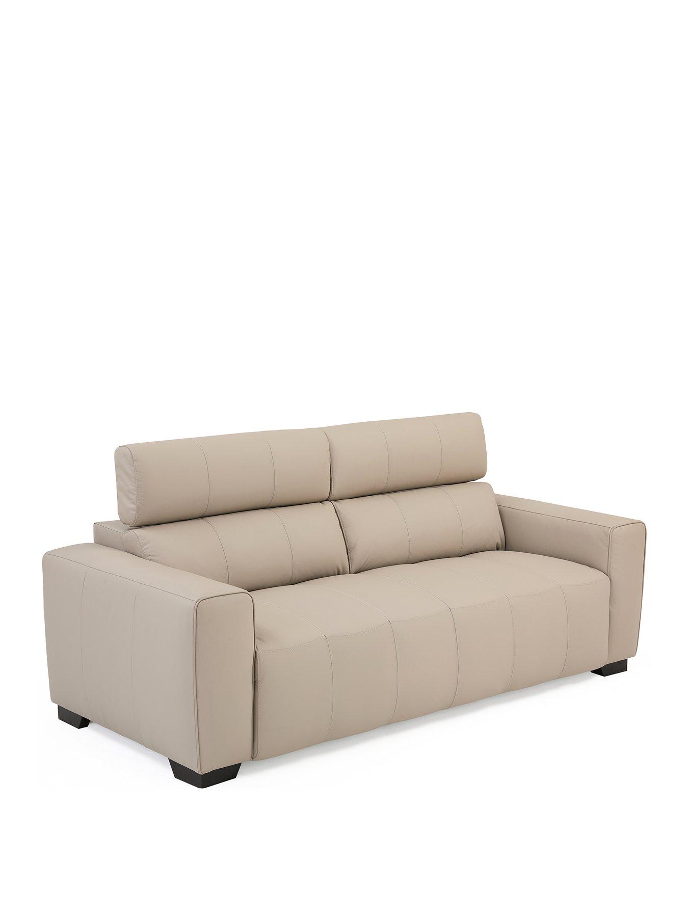 very-home-cannes-3-seater-leather-sofaback