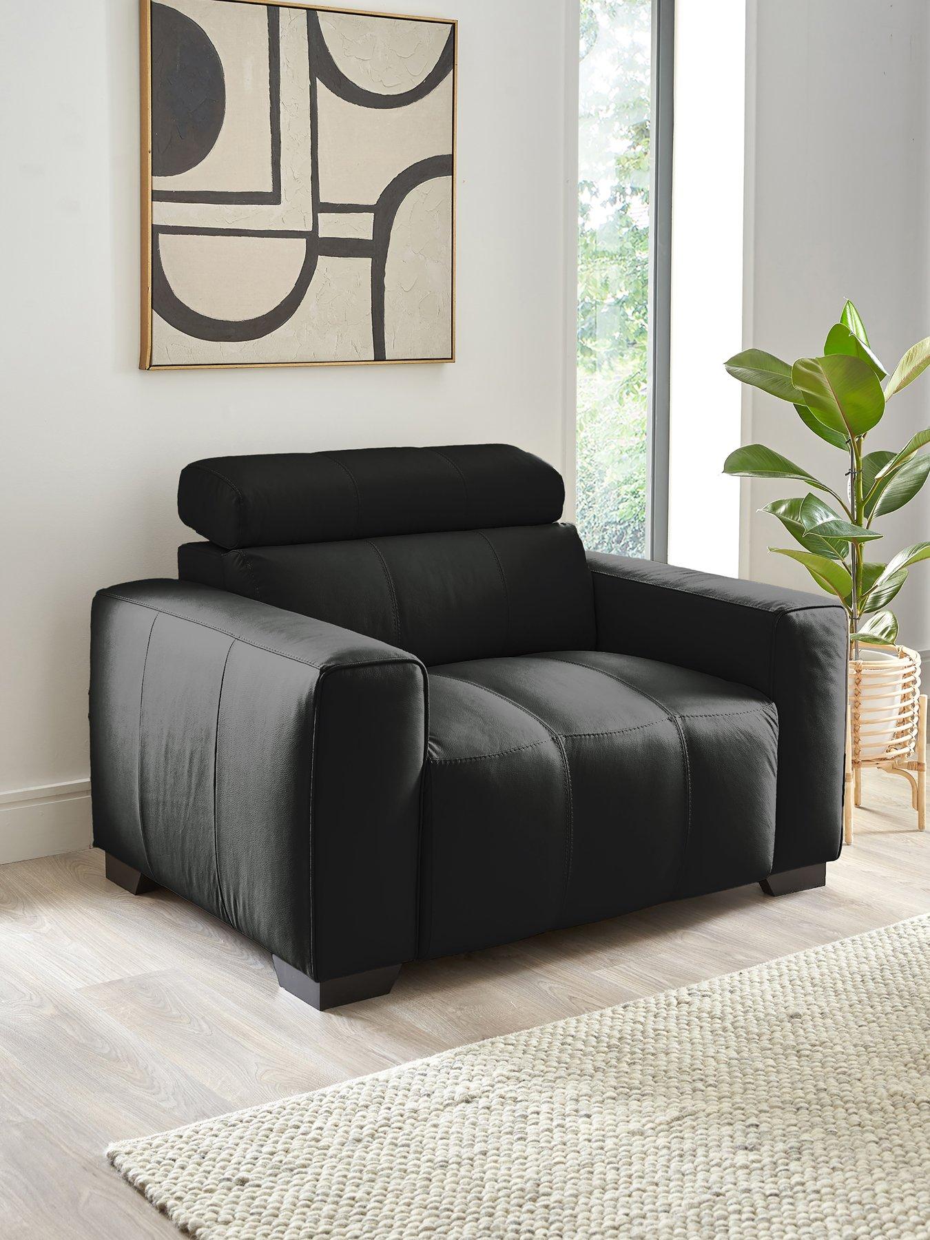 The Very Collection Cannes Italian Leather Armchair