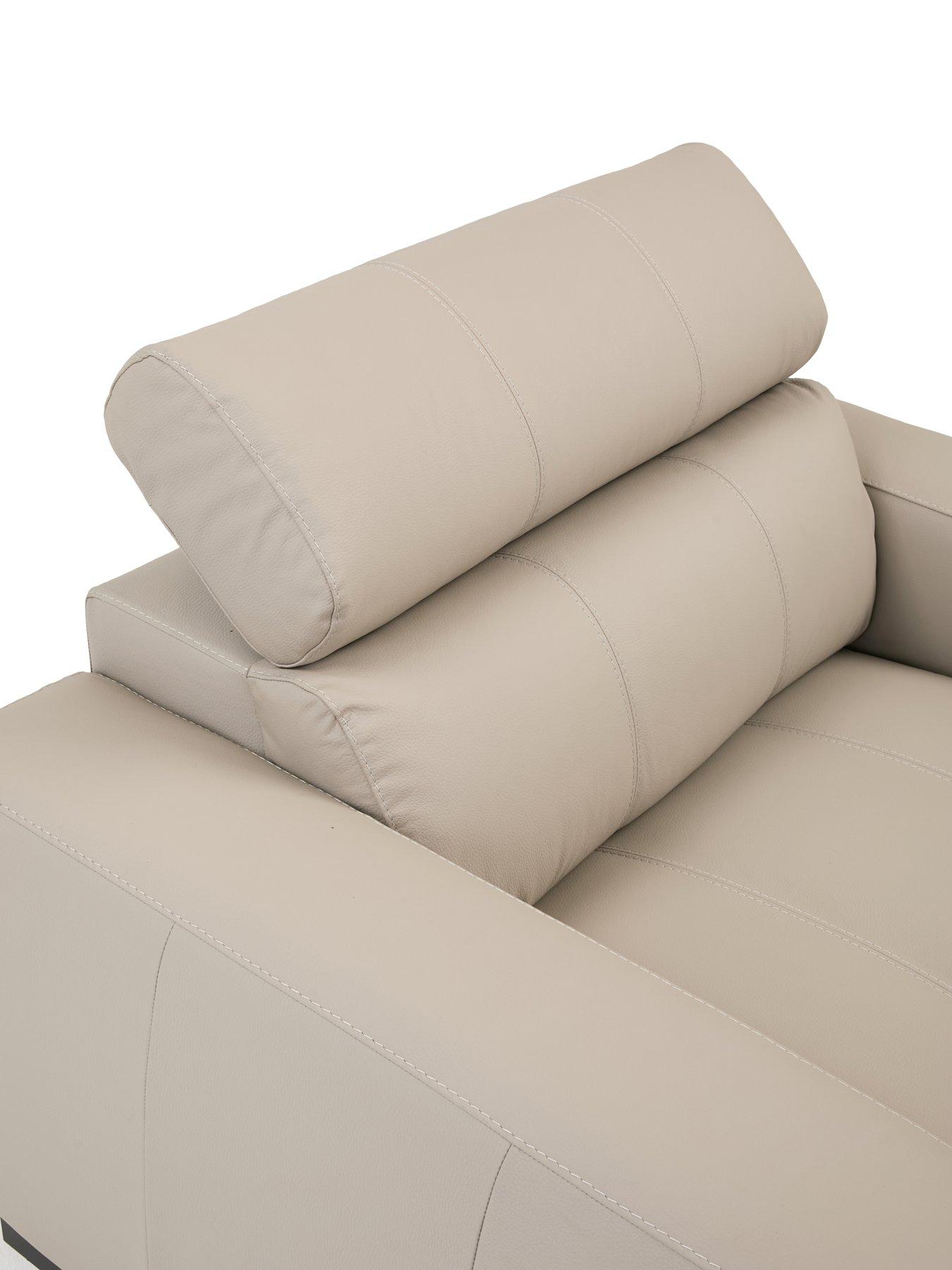 Image 4 of 7 of The Very Collection Cannes Italian Leather Armchair