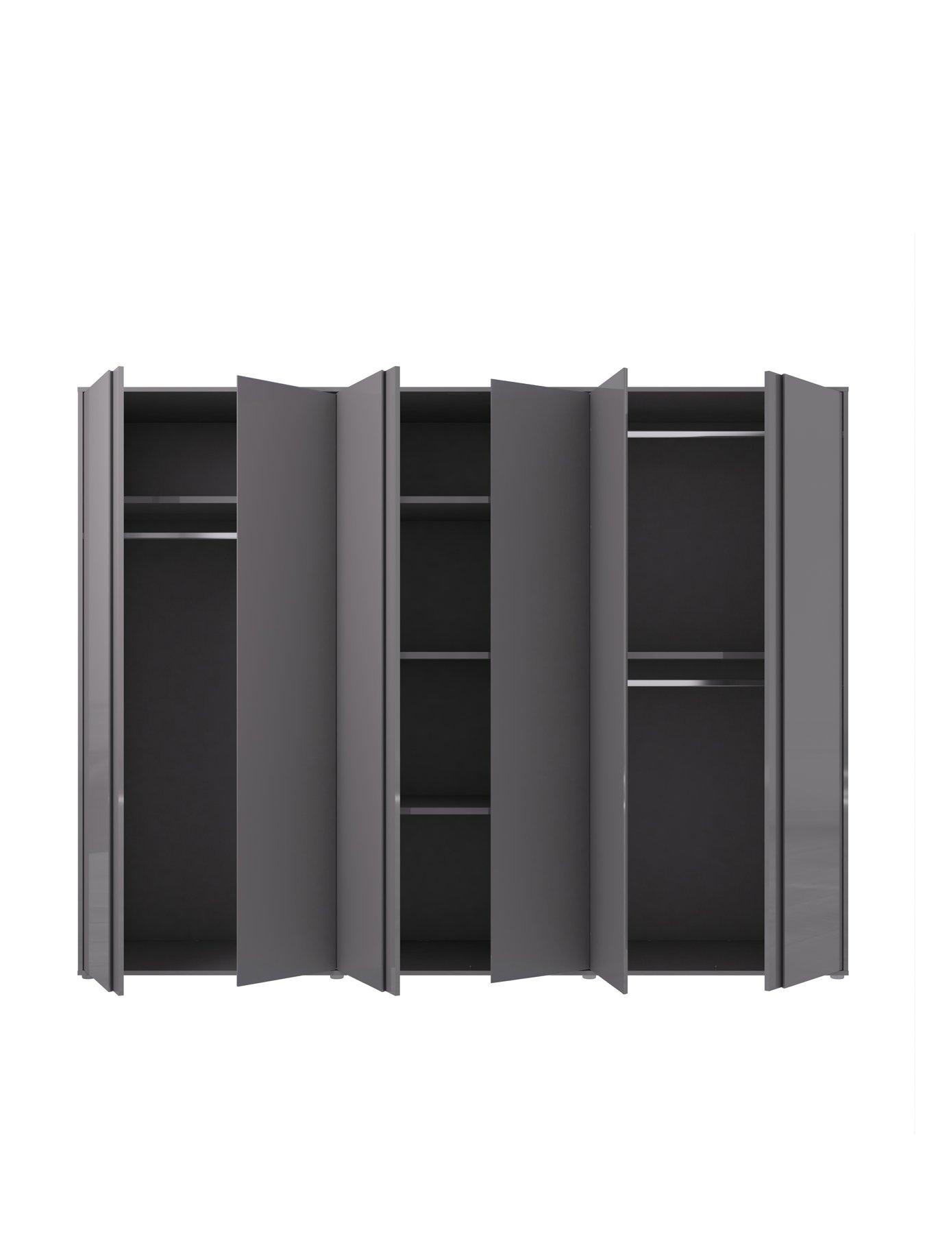 very-home-layton-gloss-6-door-wardrobe-greynbsp--fscreg-certifiedoutfit