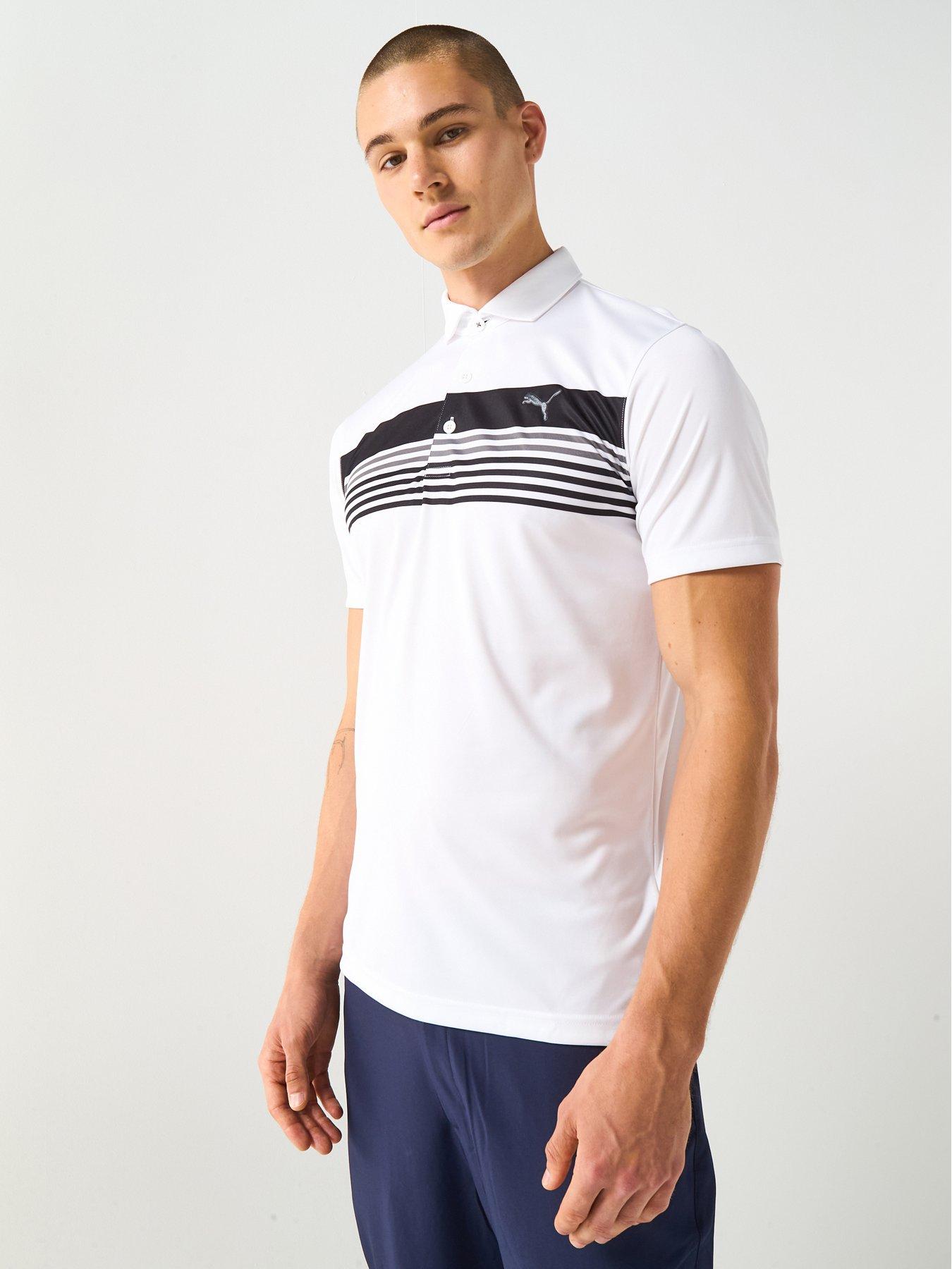 Image 1 of 4 of Puma Men's Golf West Polo - Black